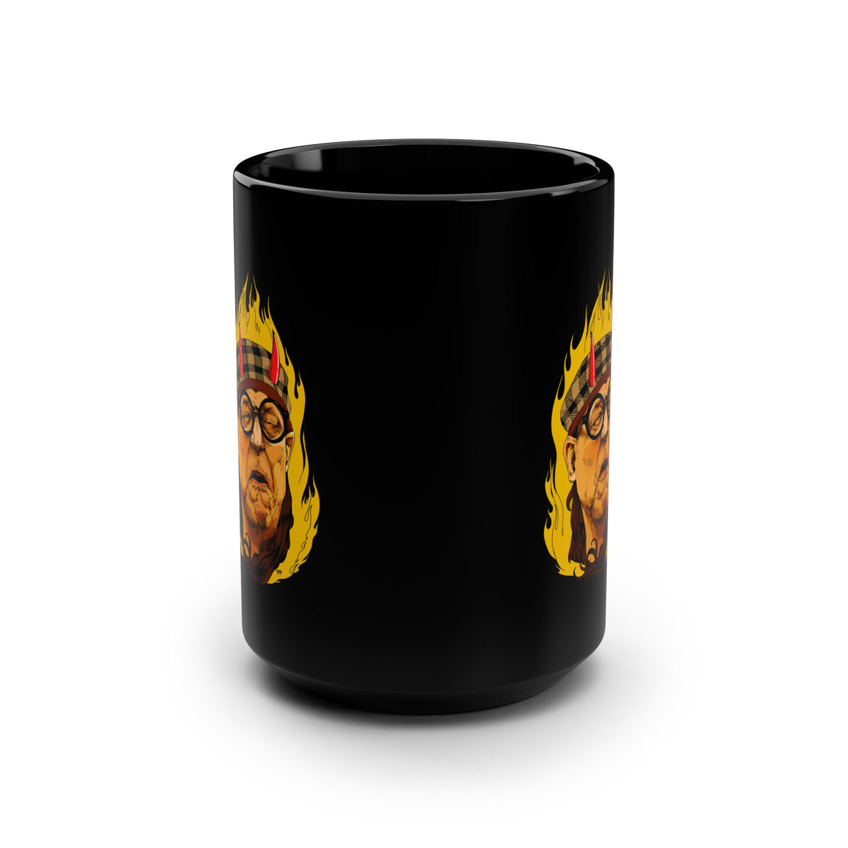 Chip Handsome Devil - Black 15oz Mug – Chip Chipperson Official