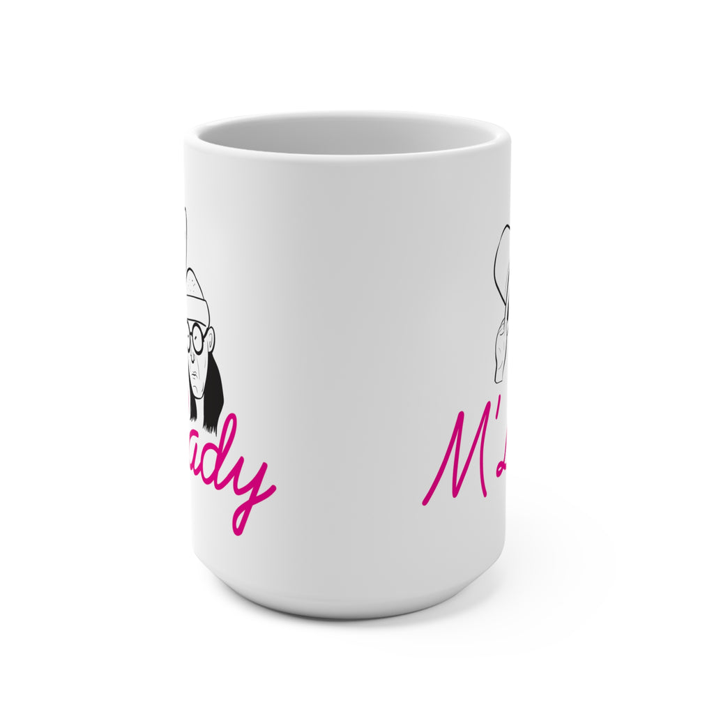 M'Lady White 15oz Mug