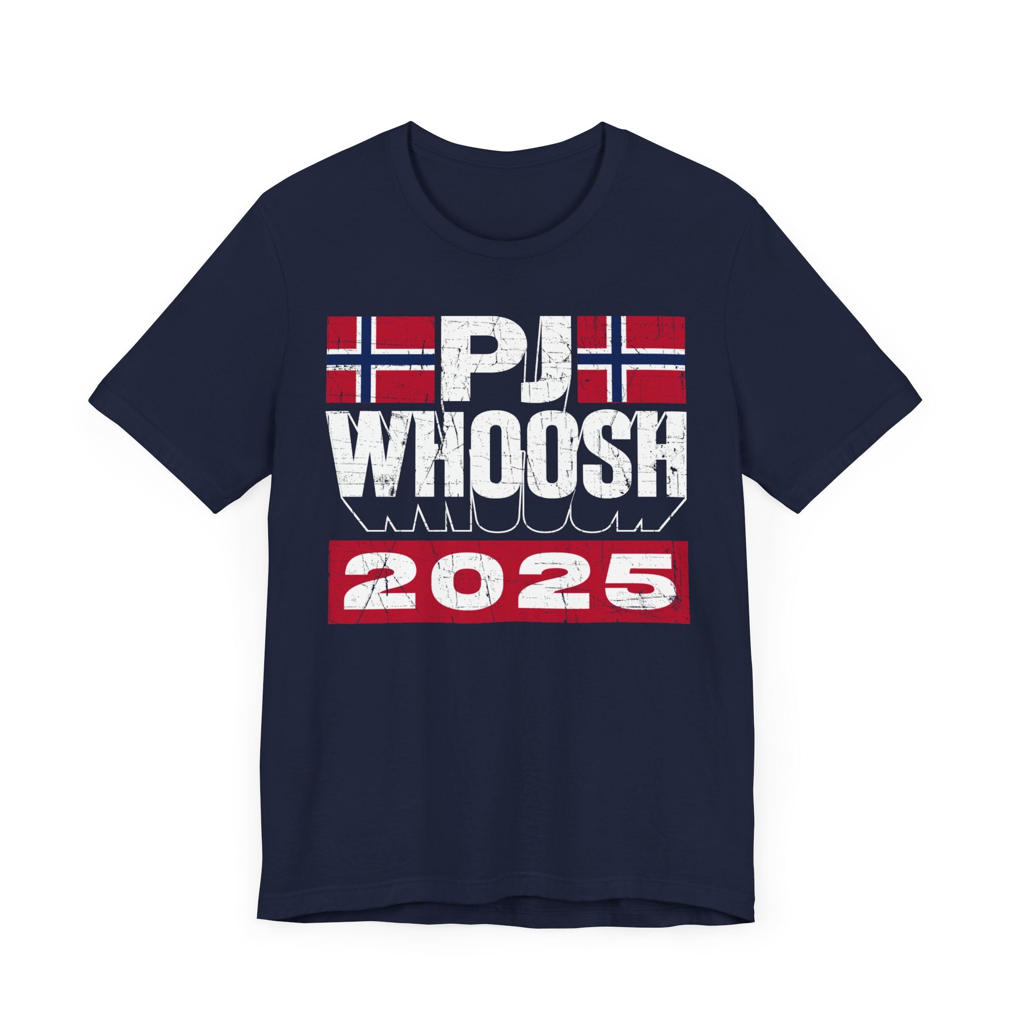 PJ Whoosh Norway Parliament 2025 - Athletic Fit Unisex Jersey Short Sleeve Shirt