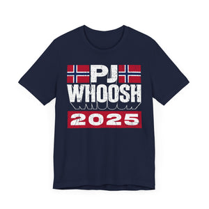 PJ Whoosh Norway Parliament 2025 - Athletic Fit Unisex Jersey Short Sleeve Shirt