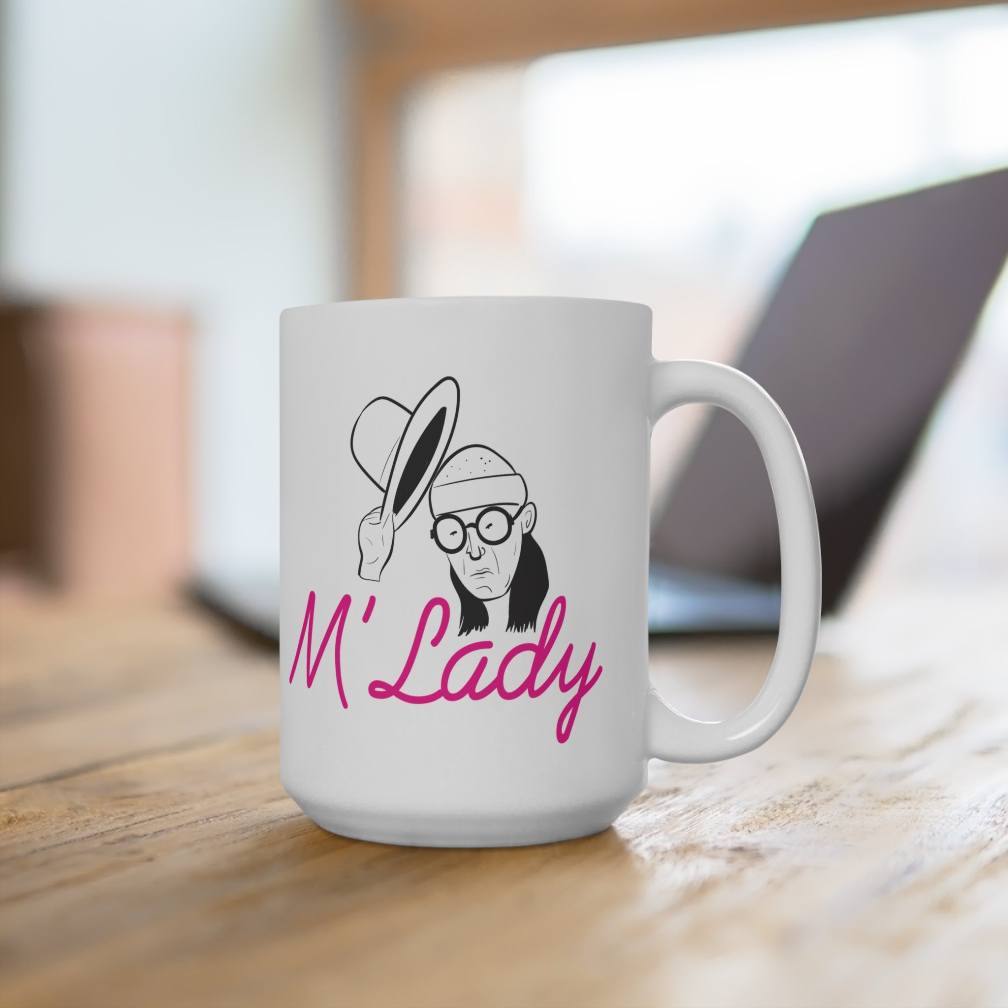 M'Lady White 15oz Mug