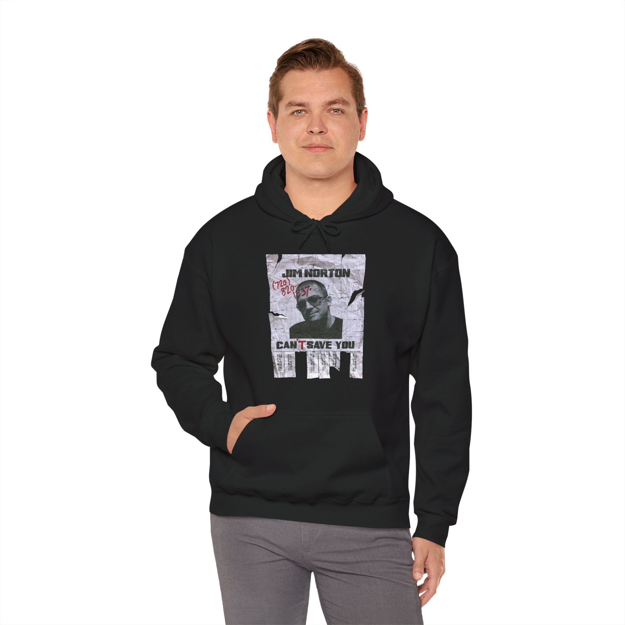Jim Norton Can't Save You Podcast - Unisex Heavy Blend™ Hooded Sweatshirt