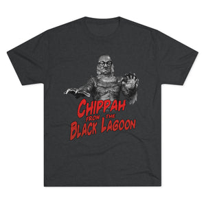 Chippah from the Black Lagoon Triblend Athletic Fit Shirt