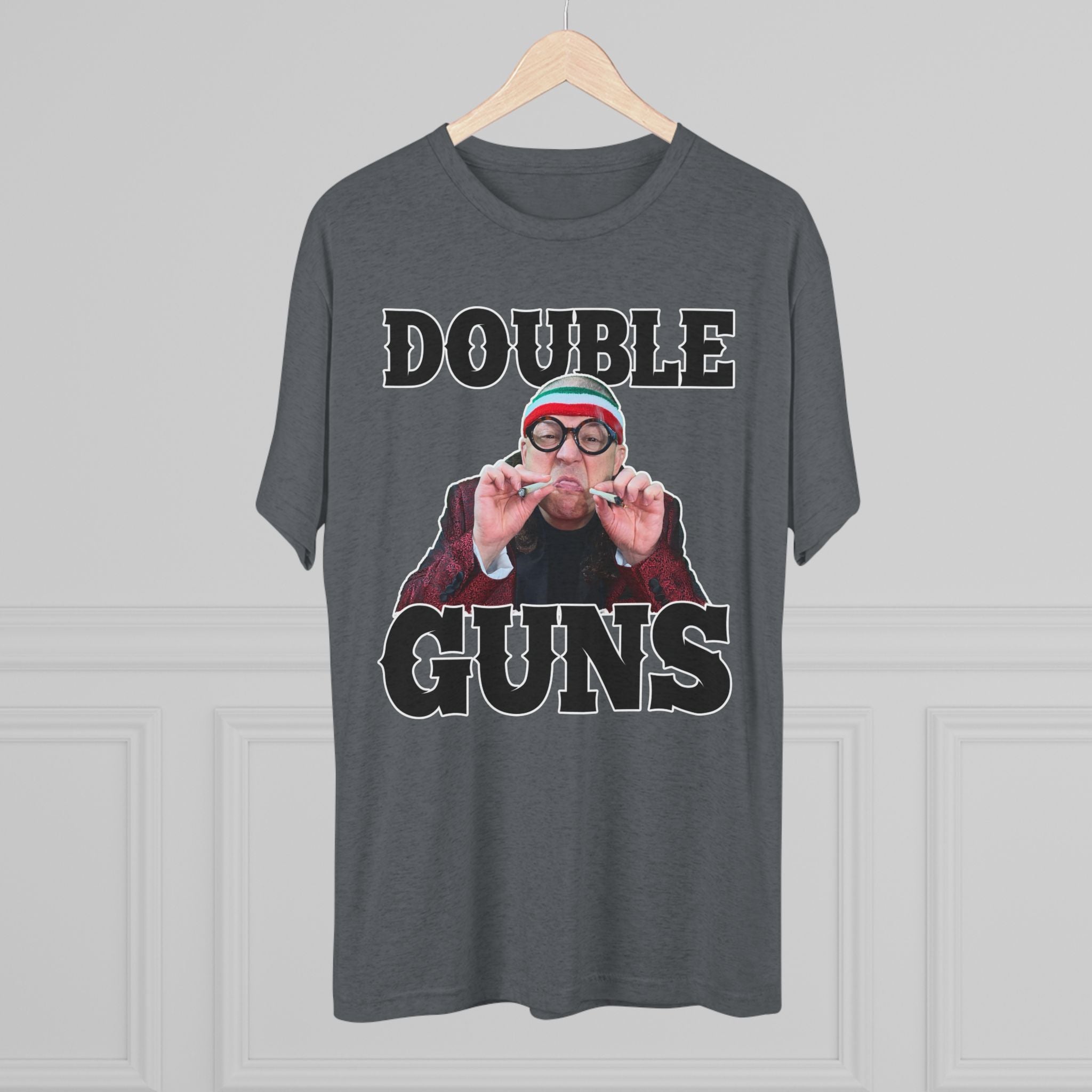 Double Guns Triblend Athletic Fit Shirt