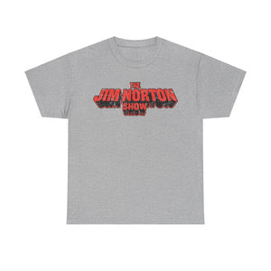 The Jim Norton Show Black White Logo Cotton Standard Fit Shirt