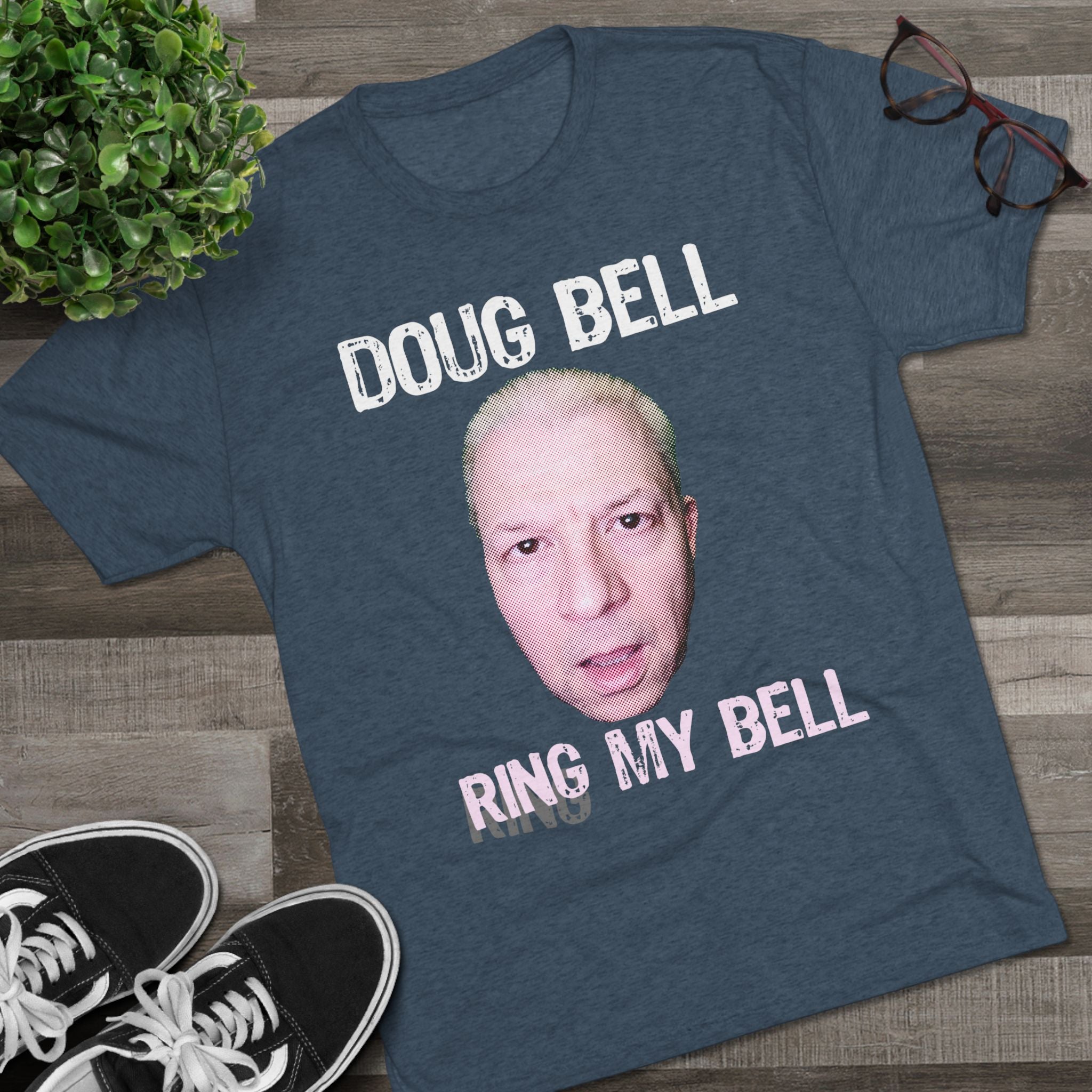 Doug 'Ring my Bell' Bell Triblend Athletic Fit Shirt