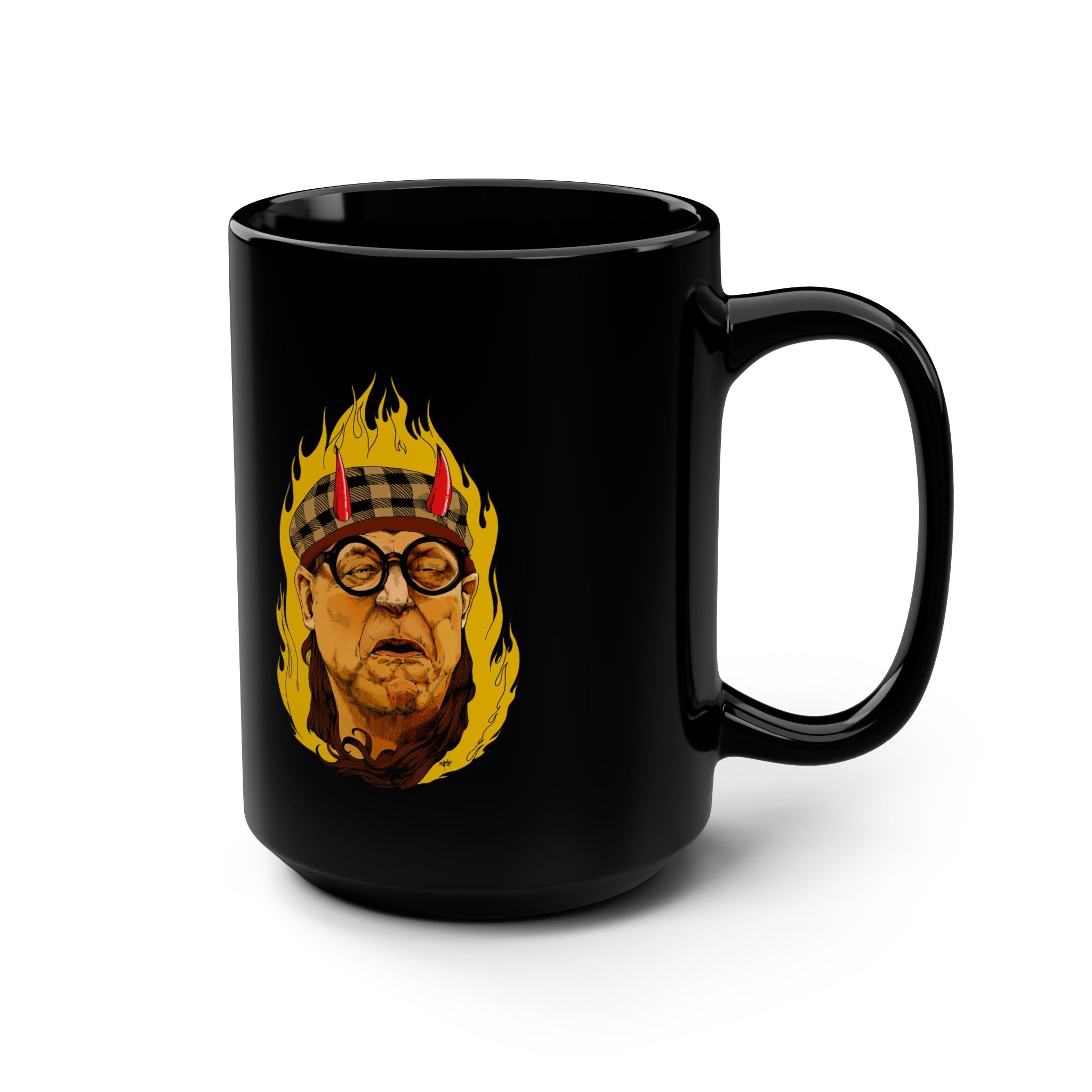 Chip Handsome Devil - Black 15oz Mug – Chip Chipperson Official