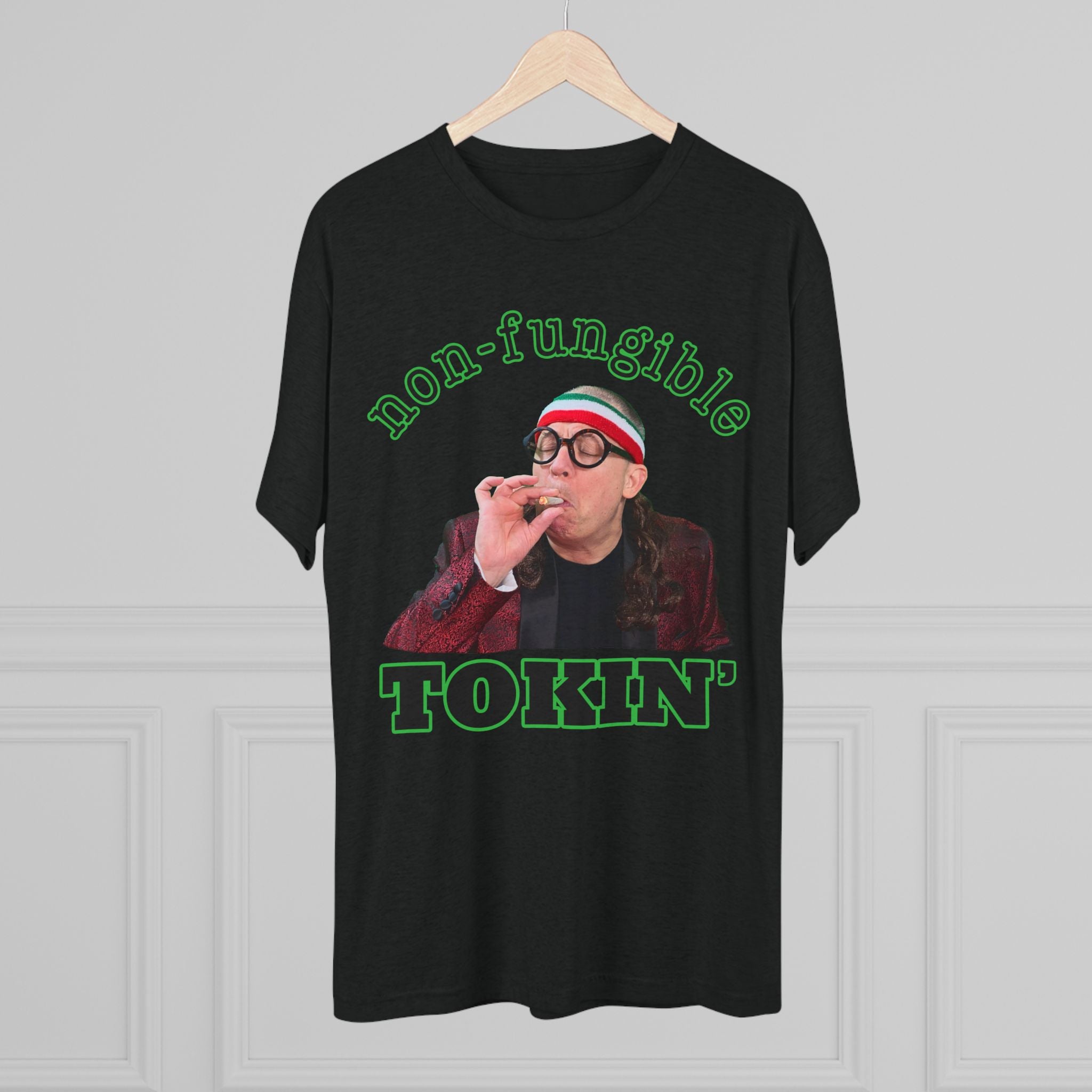 Non-Fungible Tokin' Chip Triblend Athletic Fit Shirt