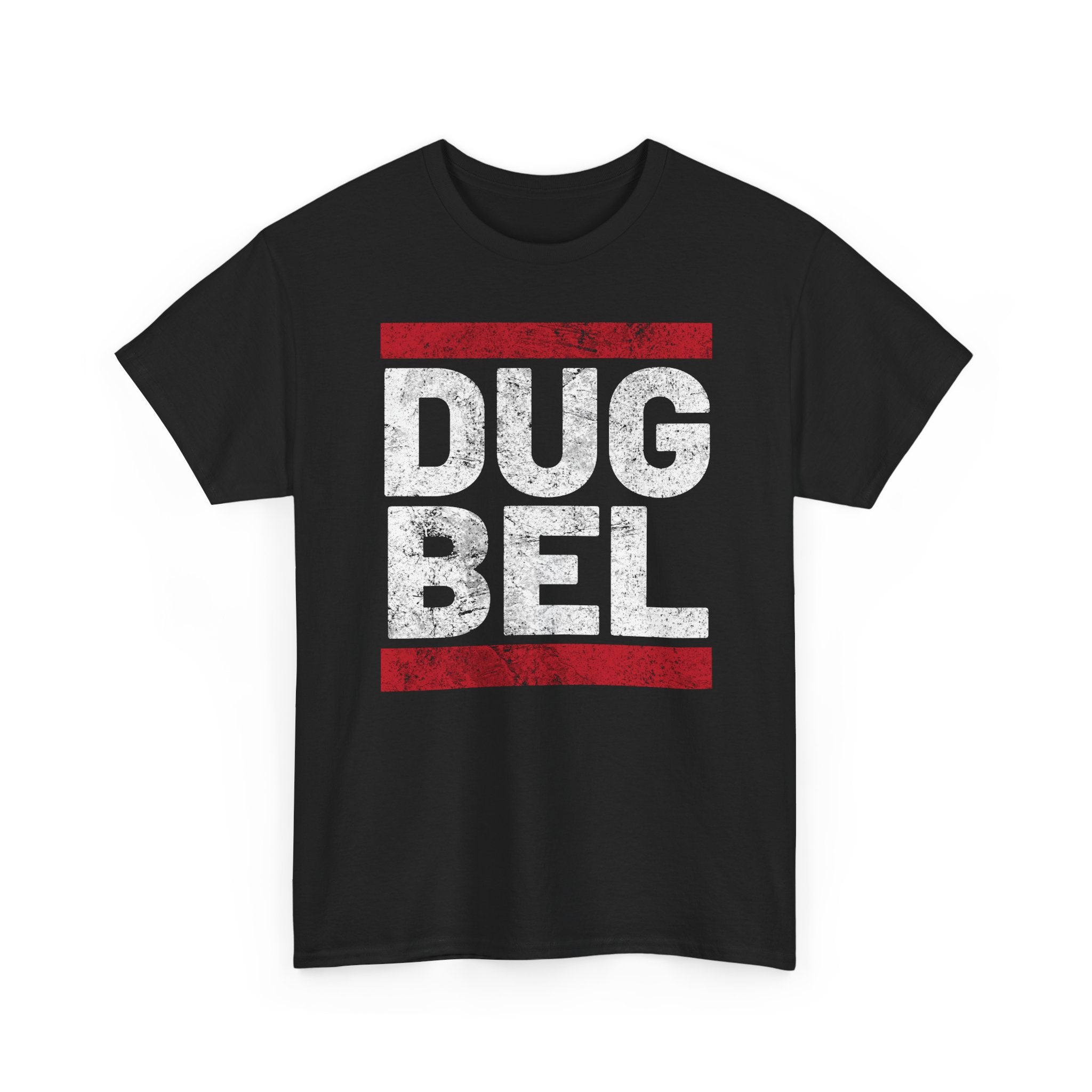 DUG BEL Distressed Standard Fit Cotton Shirt