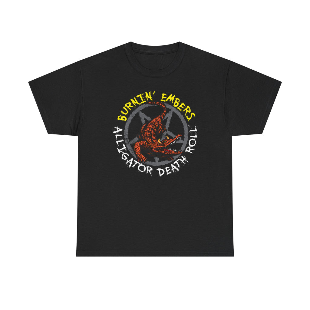 Burnin Embers Alligator Death Roll - Unisex Heavy Cotton Tee