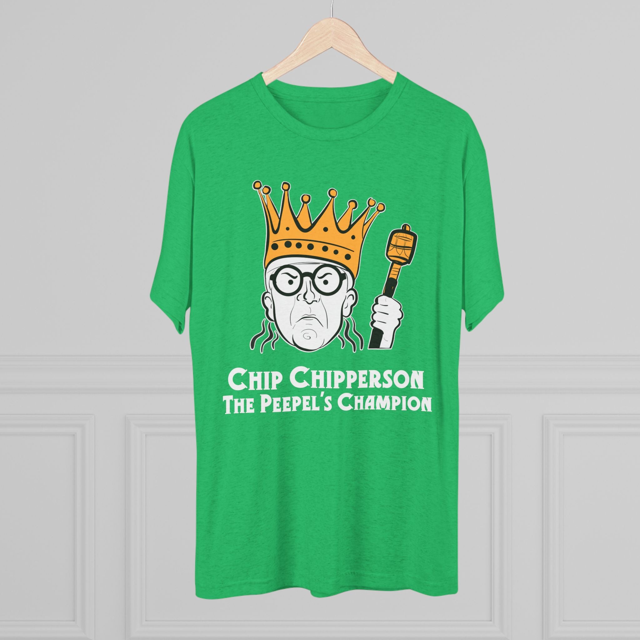 Chip Chipperson The Peepel's Champion Triblend Athletic Fit Shirt