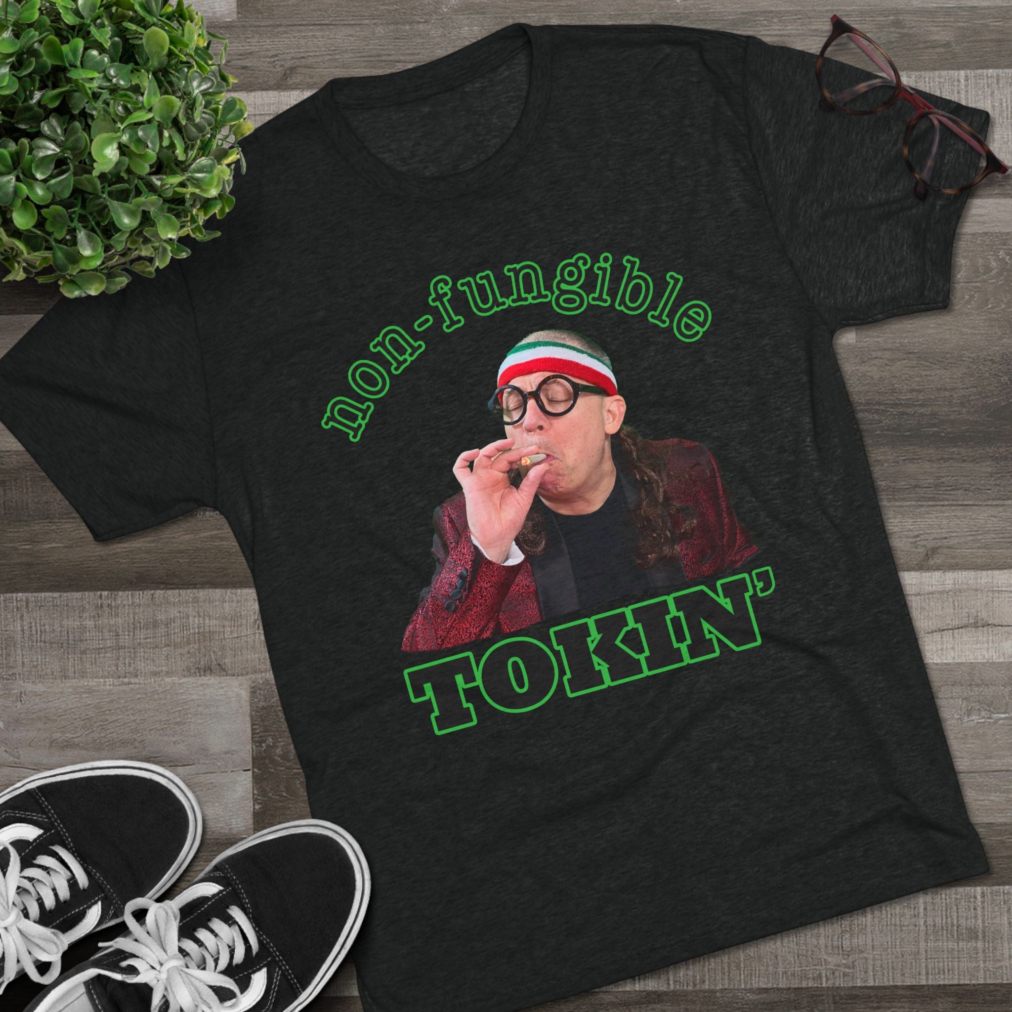 Non-Fungible Tokin' Chip Triblend Athletic Fit Shirt