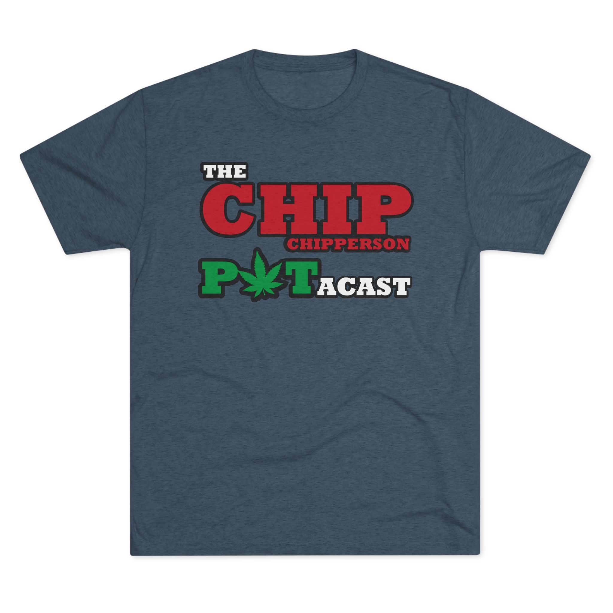 Chip Chipperson POTACAST Logo Triblend Athletic Fit Shirt