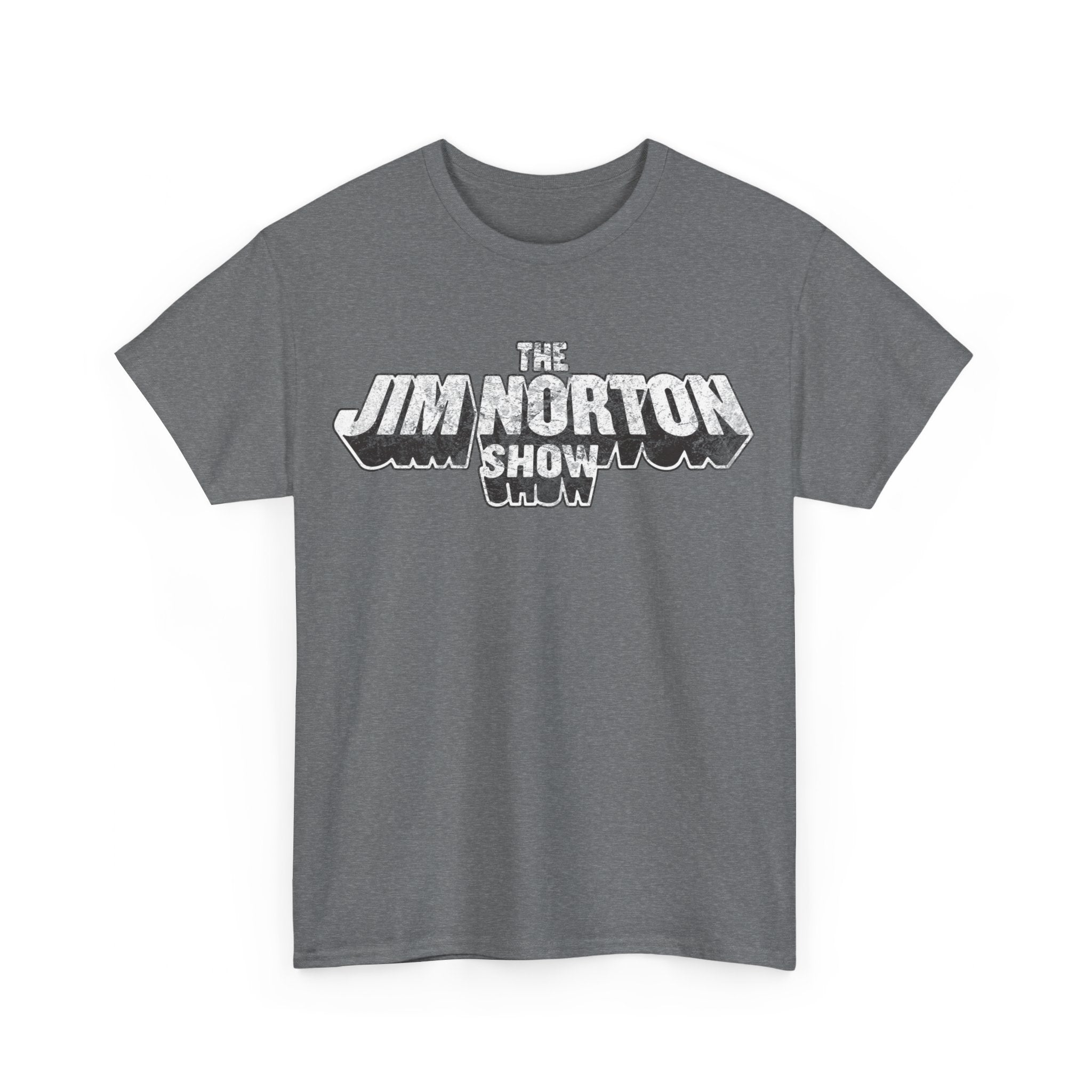 The Jim Norton Show Black White Logo Cotton Standard Fit Shirt