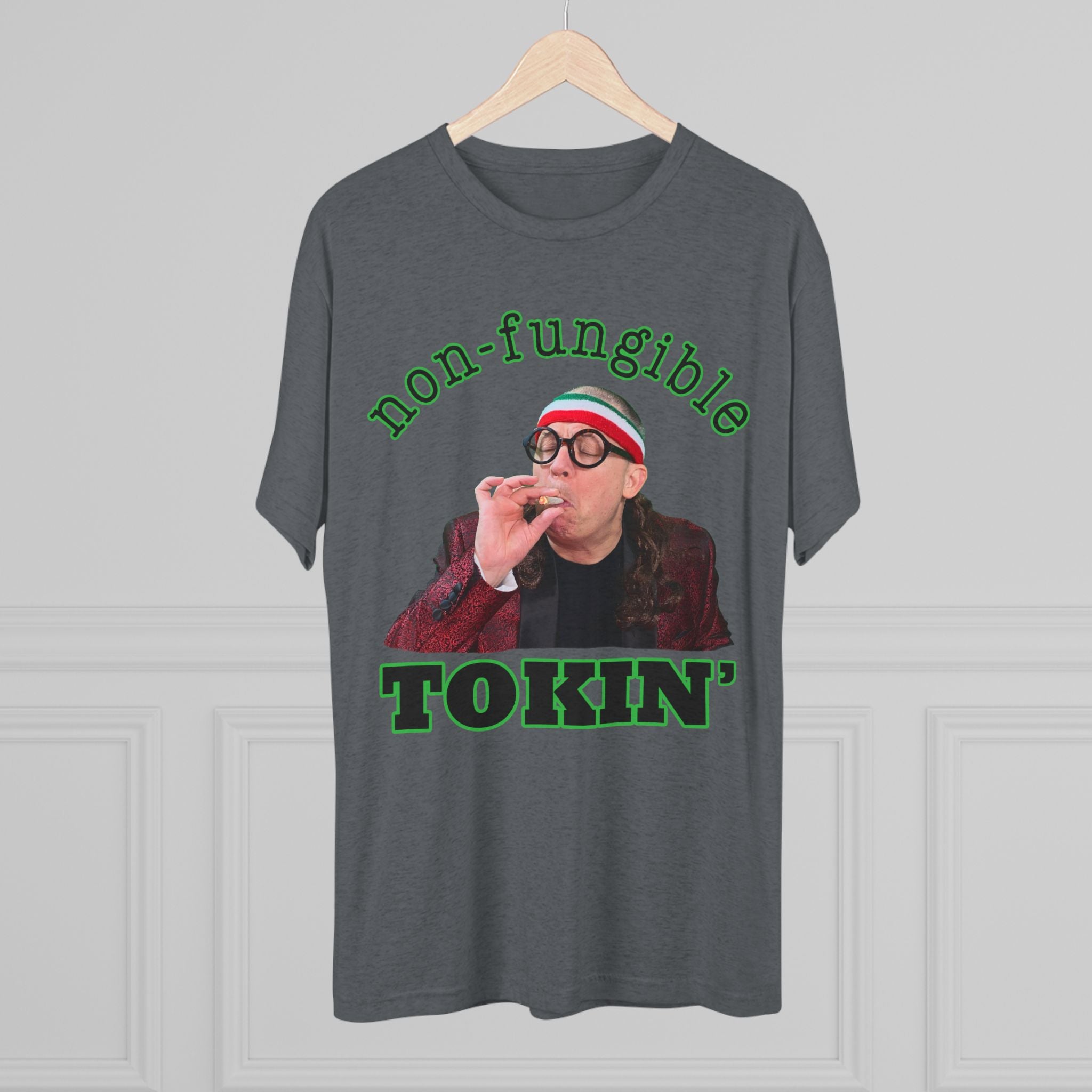 Non-Fungible Tokin' Chip Triblend Athletic Fit Shirt