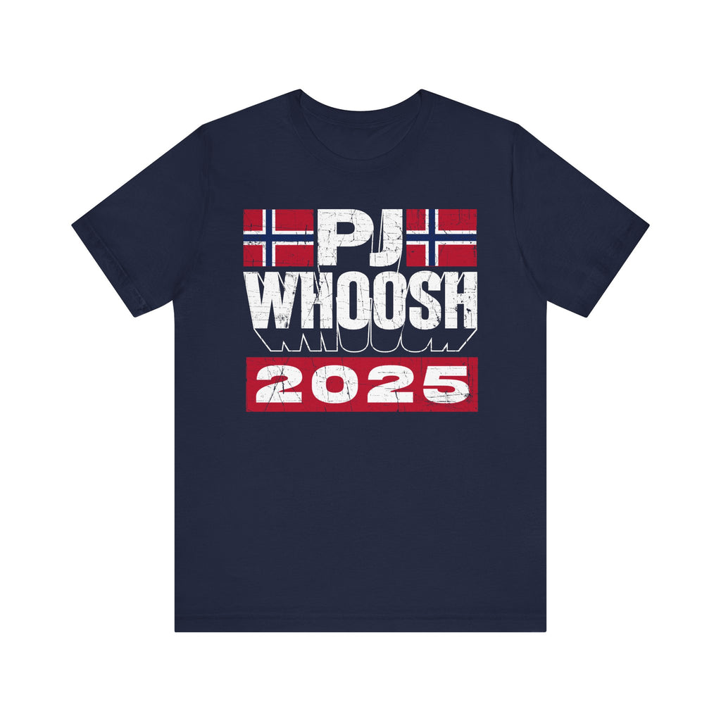 PJ Whoosh Norway Parliament 2025 - Athletic Fit Unisex Jersey Short Sleeve Shirt