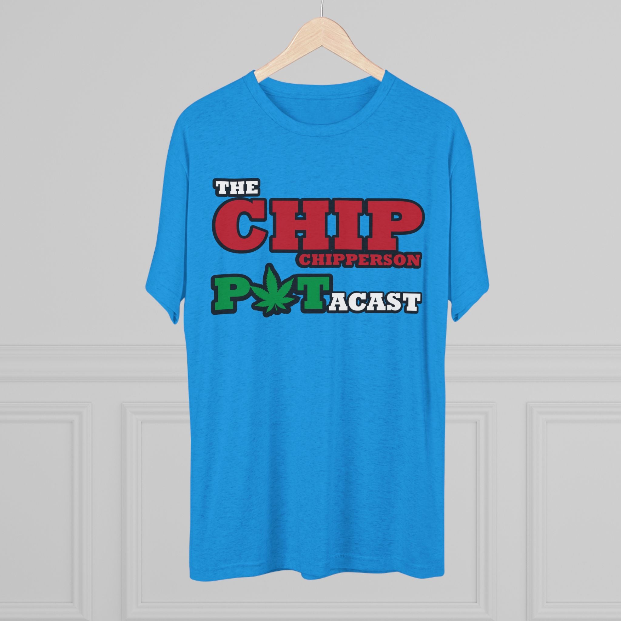 Chip Chipperson POTACAST Logo Triblend Athletic Fit Shirt