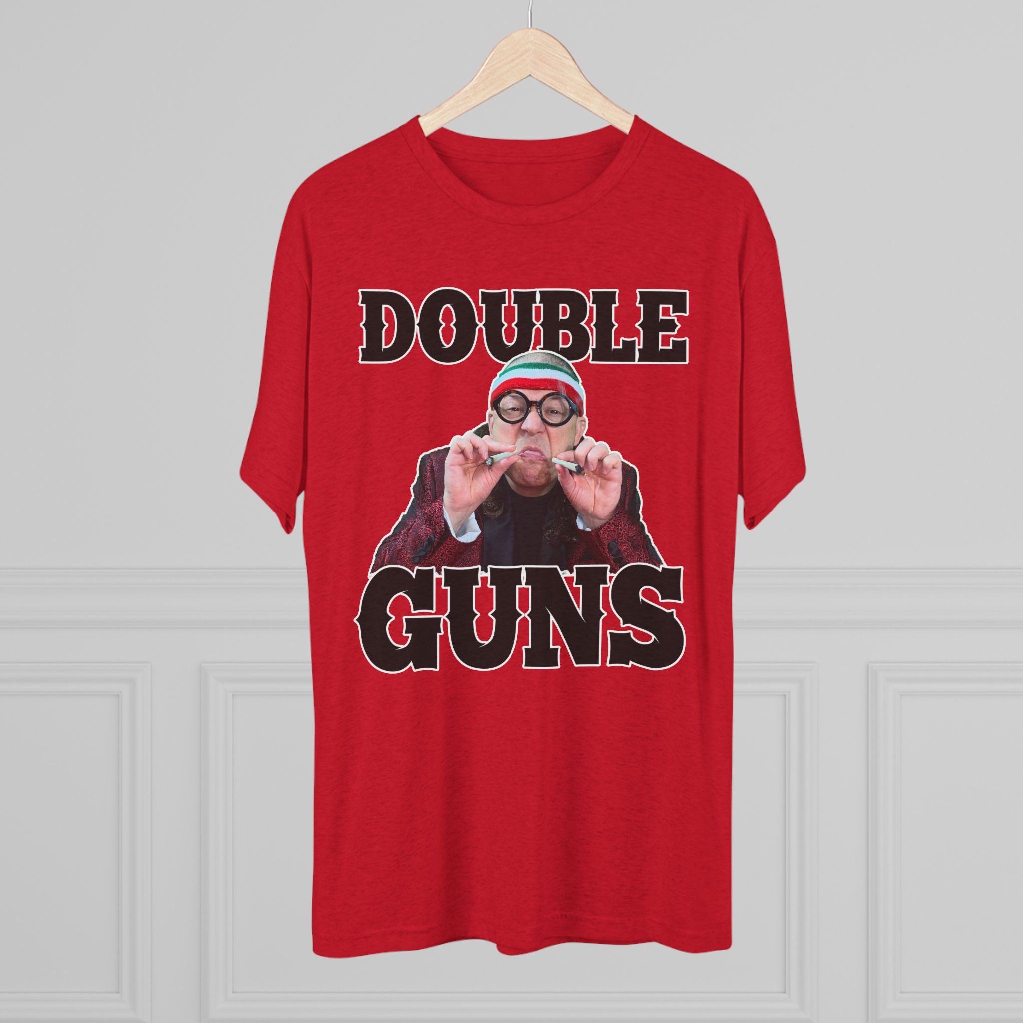 Double Guns Triblend Athletic Fit Shirt