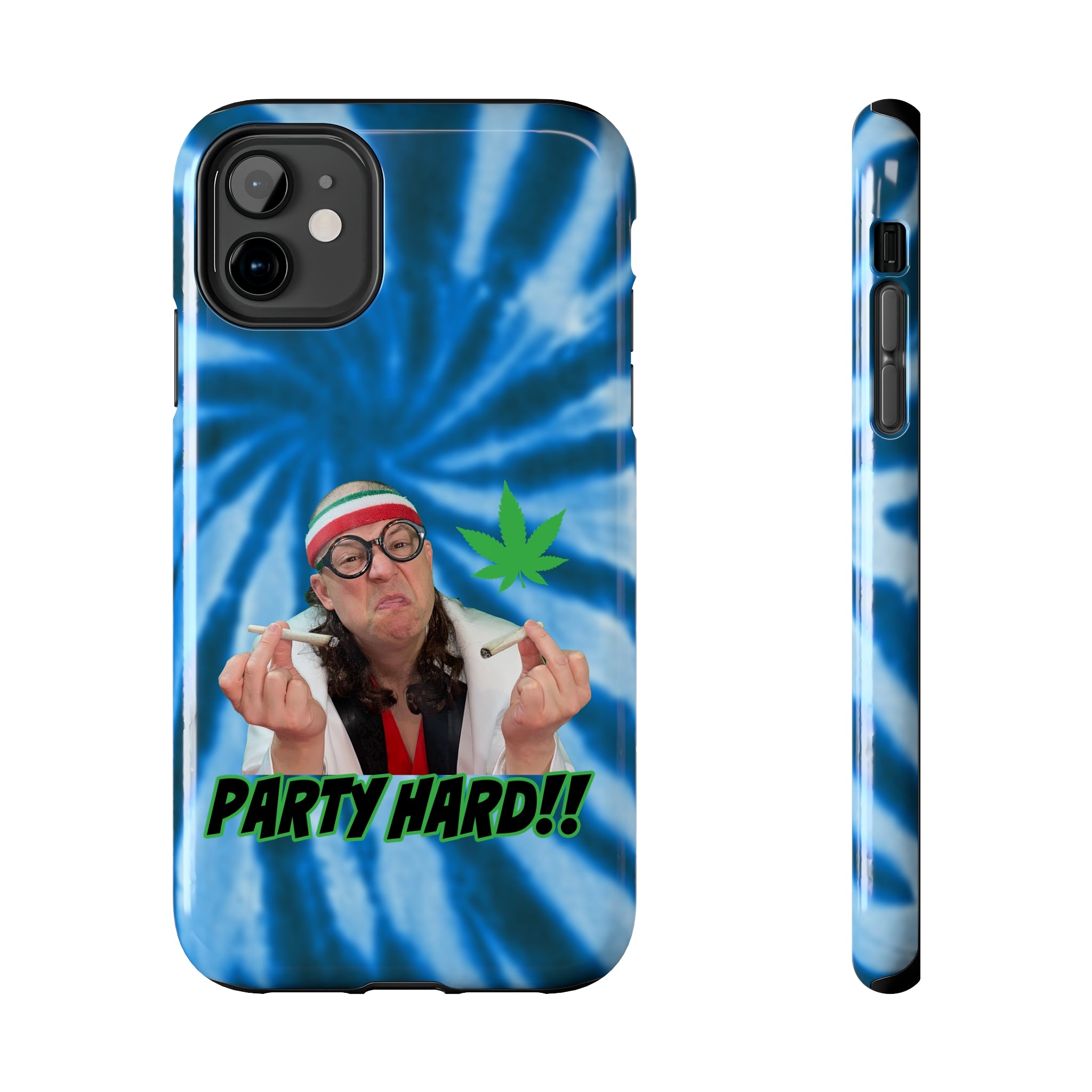 PARTY HARD TIE-DYE Tough Phone Cases