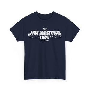 The Jim Norton Show Black White Logo Cotton Standard Fit Shirt