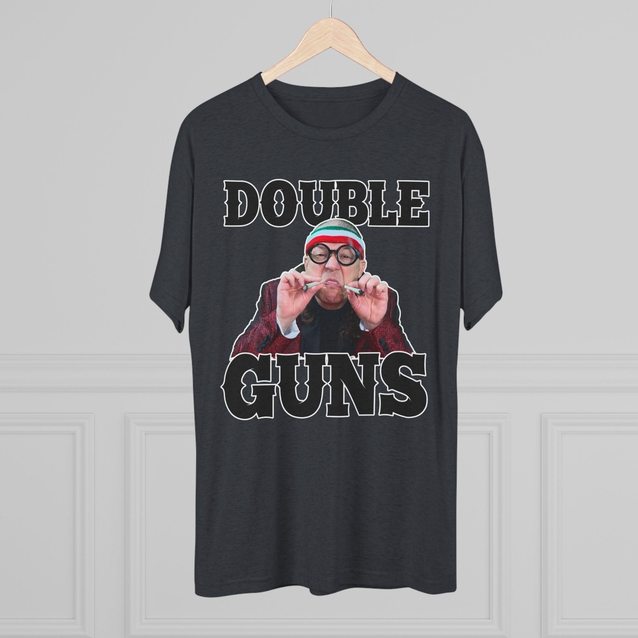 Double Guns Triblend Athletic Fit Shirt