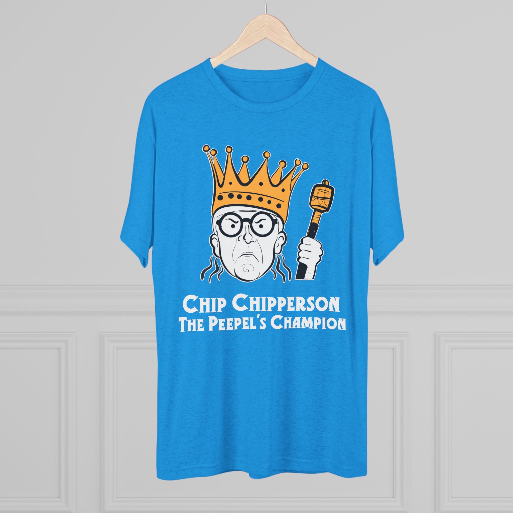 Chip Chipperson The Peepel's Champion Triblend Athletic Fit Shirt