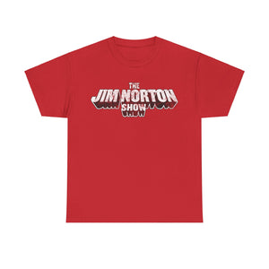 The Jim Norton Show Black White Logo Cotton Standard Fit Shirt