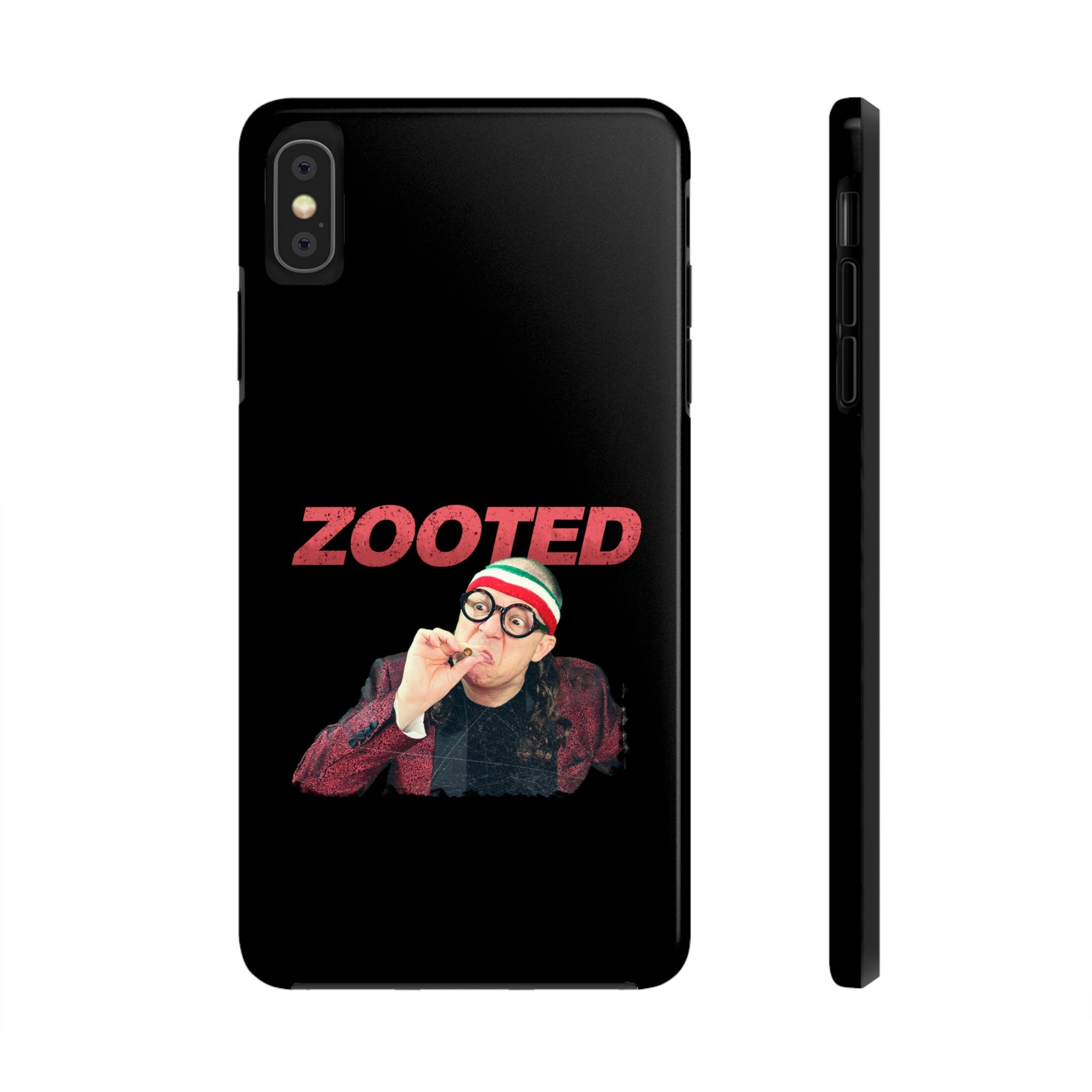 ZOOTED BLACK Tough Phone Cases