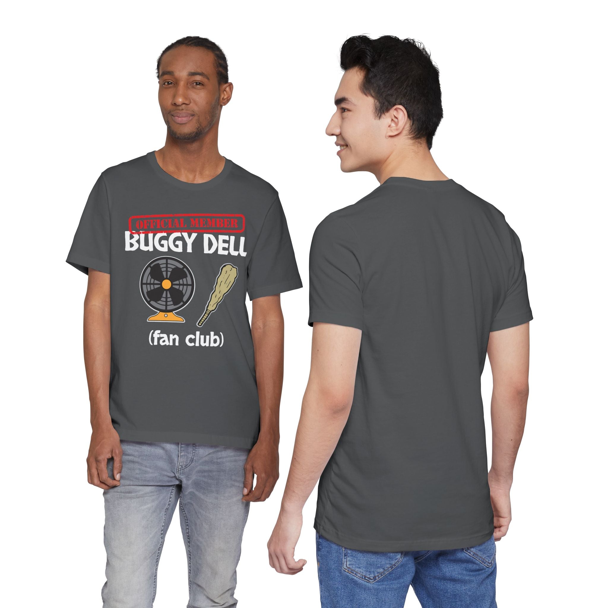Buggy Dell Official Fan Club - Unisex Jersey Short Sleeve Shirt