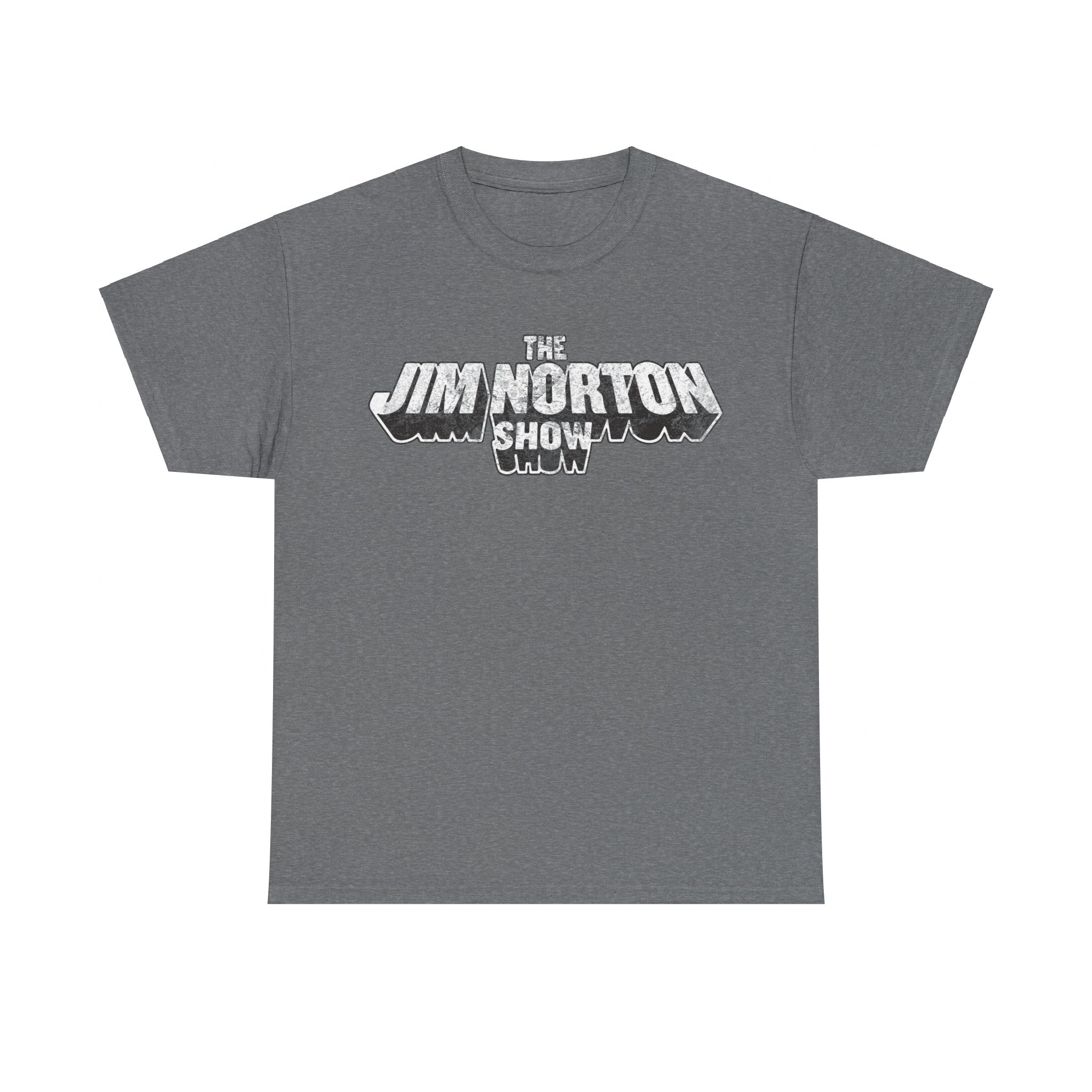 The Jim Norton Show Black White Logo Cotton Standard Fit Shirt