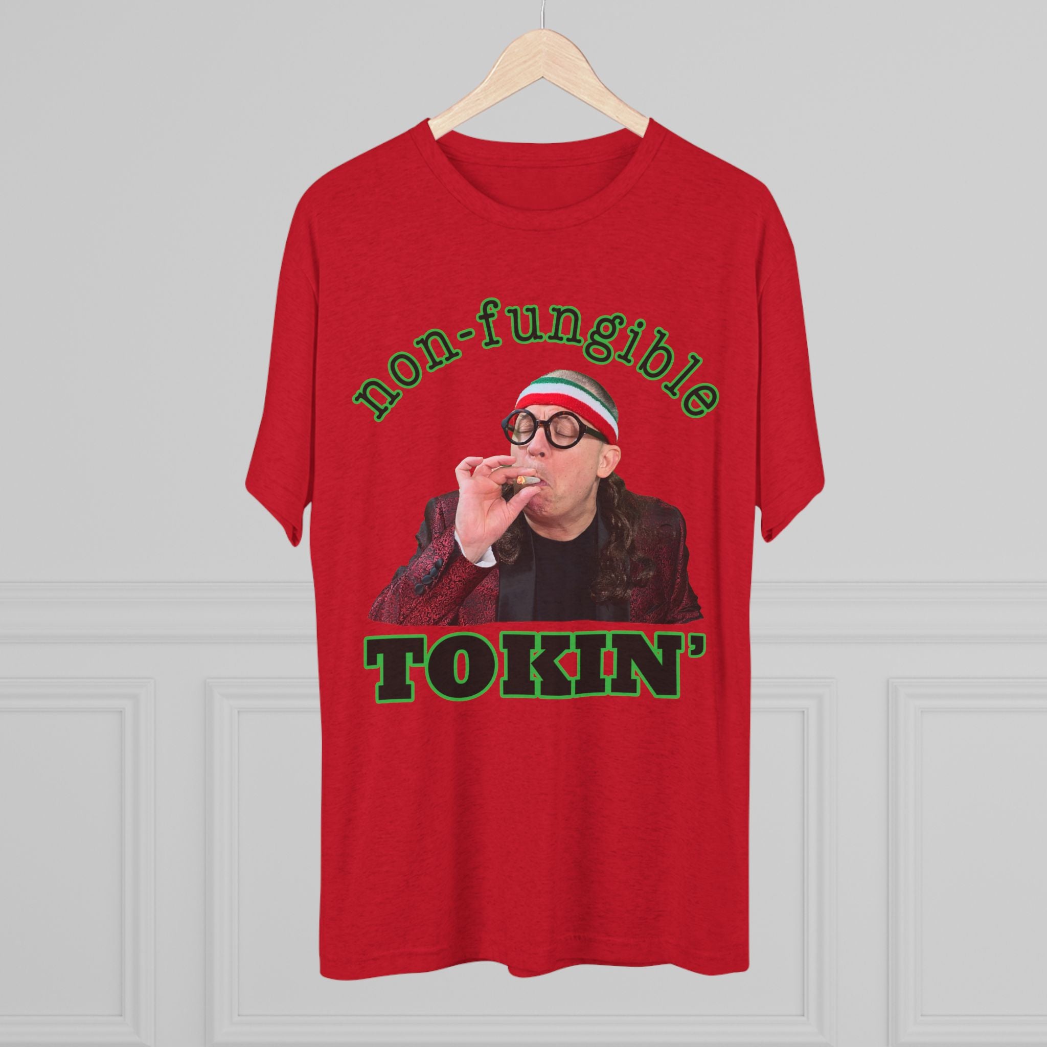 Non-Fungible Tokin' Chip Triblend Athletic Fit Shirt