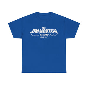 The Jim Norton Show Black White Logo Cotton Standard Fit Shirt