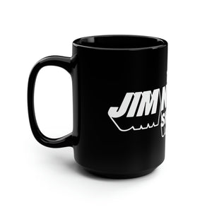 The Jim Norton Show White Logo Black 15oz Mug
