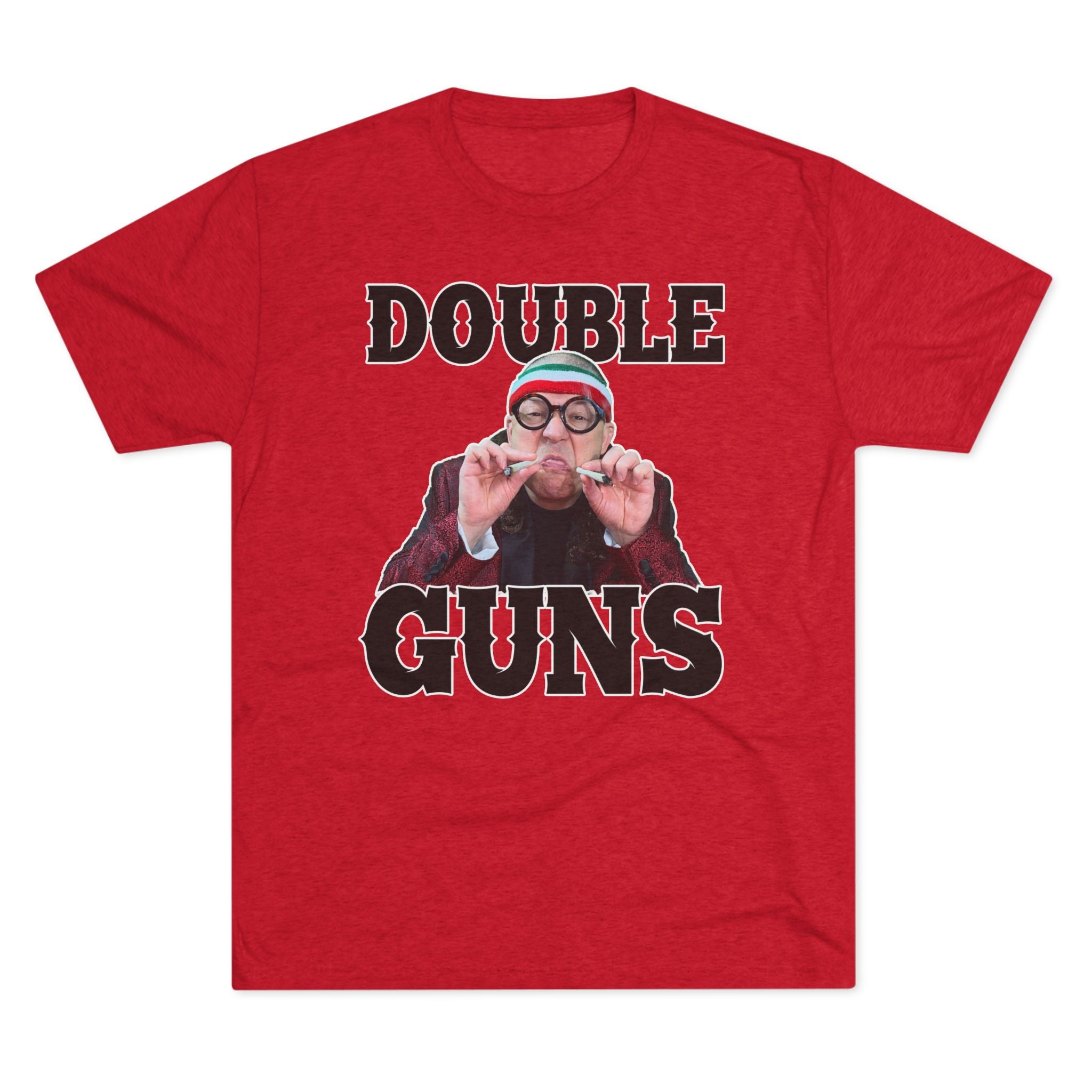 Double Guns Triblend Athletic Fit Shirt