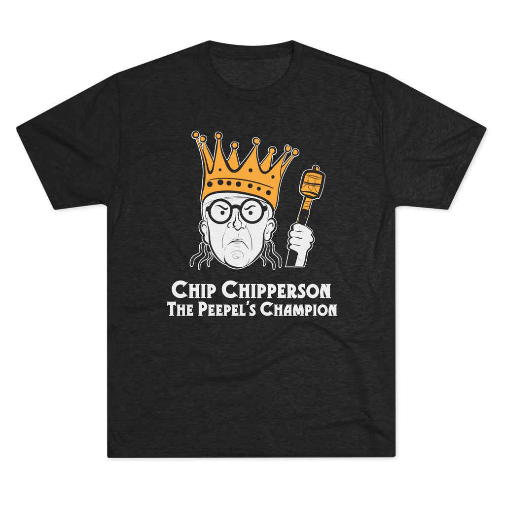 Chip Chipperson The Peepel's Champion Triblend Athletic Fit Shirt