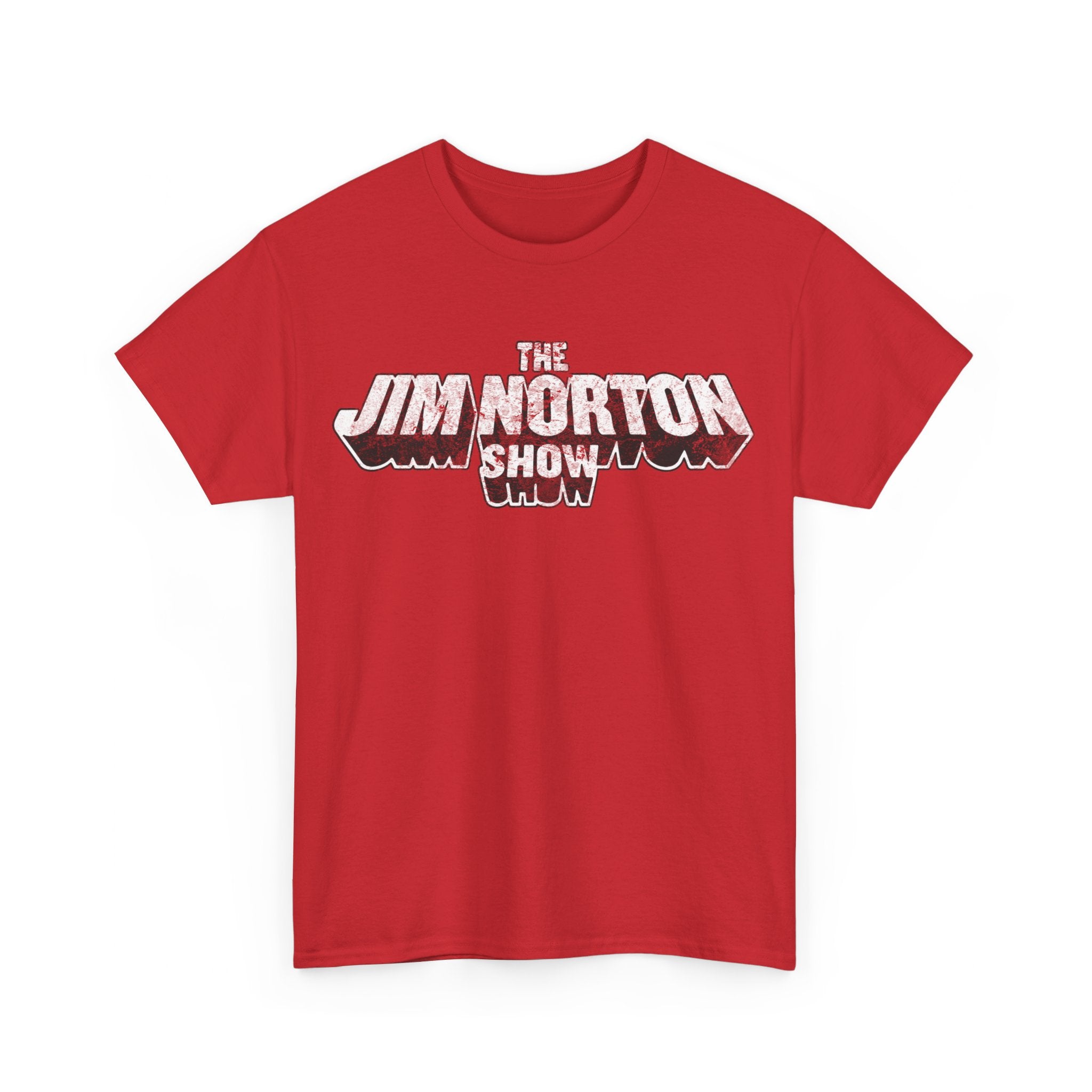 The Jim Norton Show Black White Logo Cotton Standard Fit Shirt