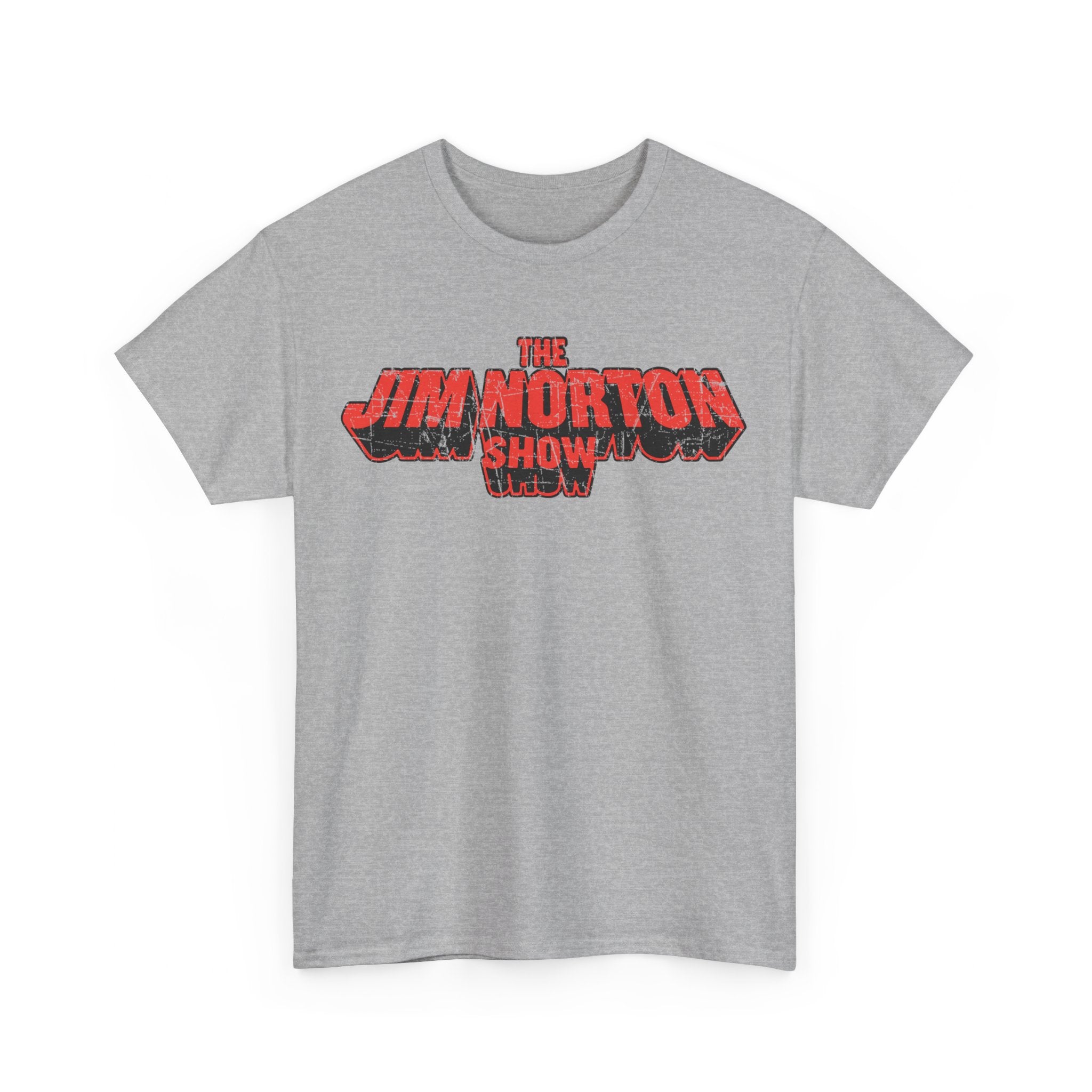 The Jim Norton Show Black White Logo Cotton Standard Fit Shirt