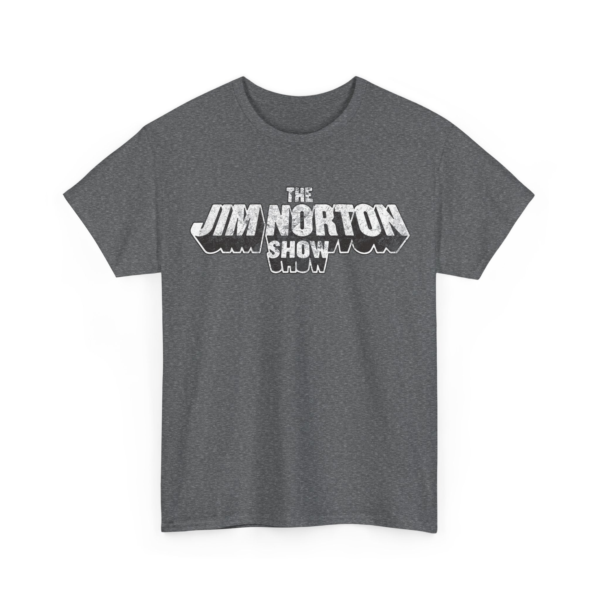 The Jim Norton Show Black White Logo Cotton Standard Fit Shirt