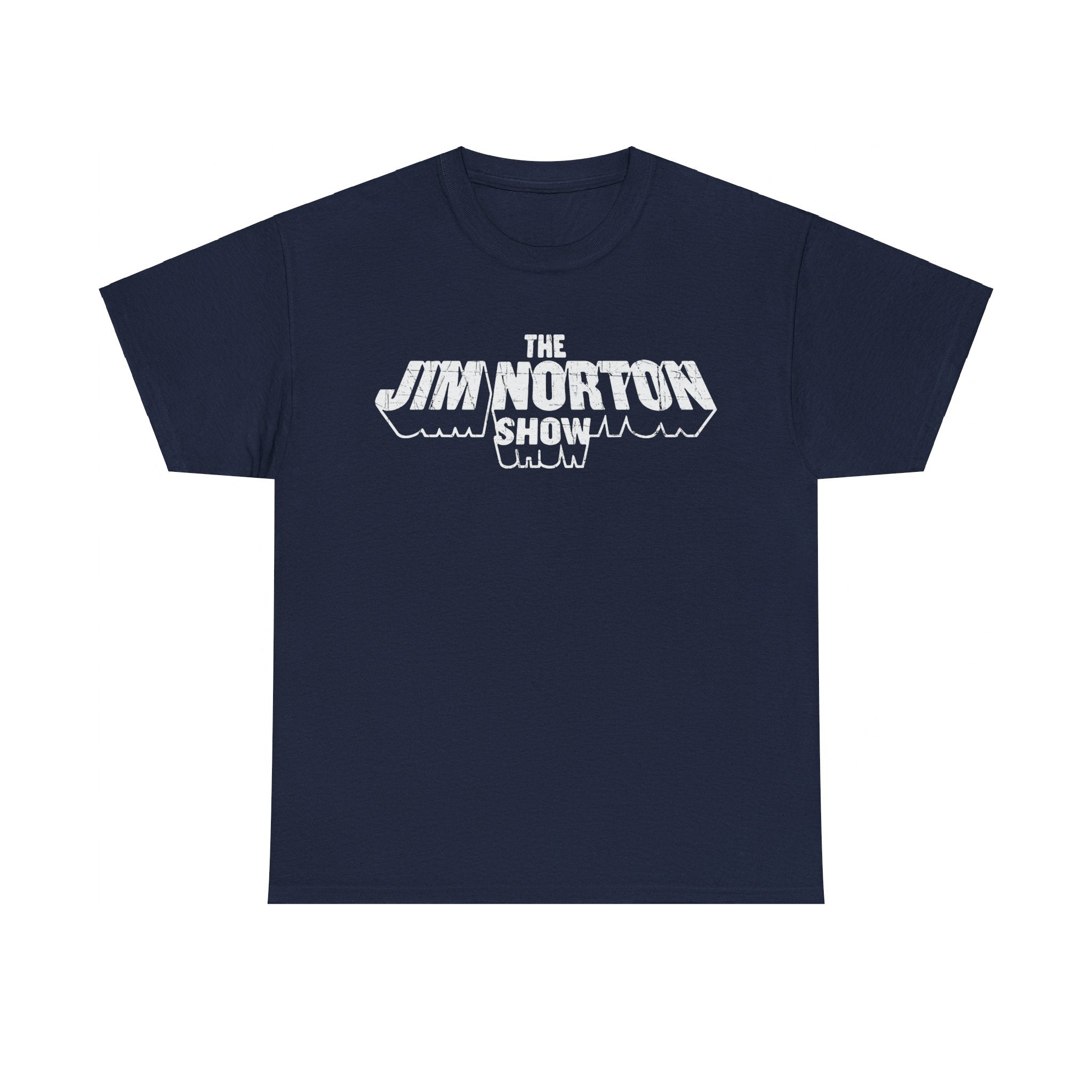 The Jim Norton Show Black White Logo Cotton Standard Fit Shirt