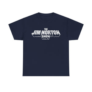 The Jim Norton Show Black White Logo Cotton Standard Fit Shirt