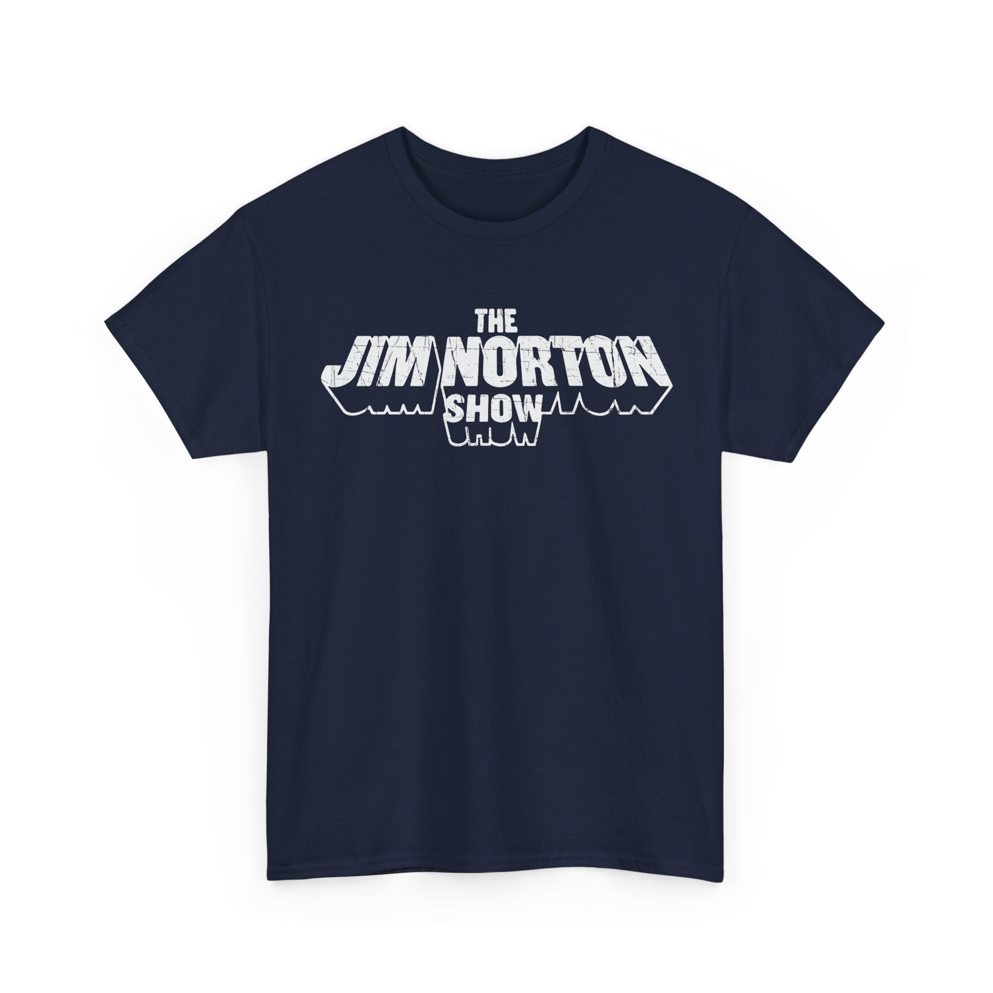 The Jim Norton Show Black White Logo Cotton Standard Fit Shirt