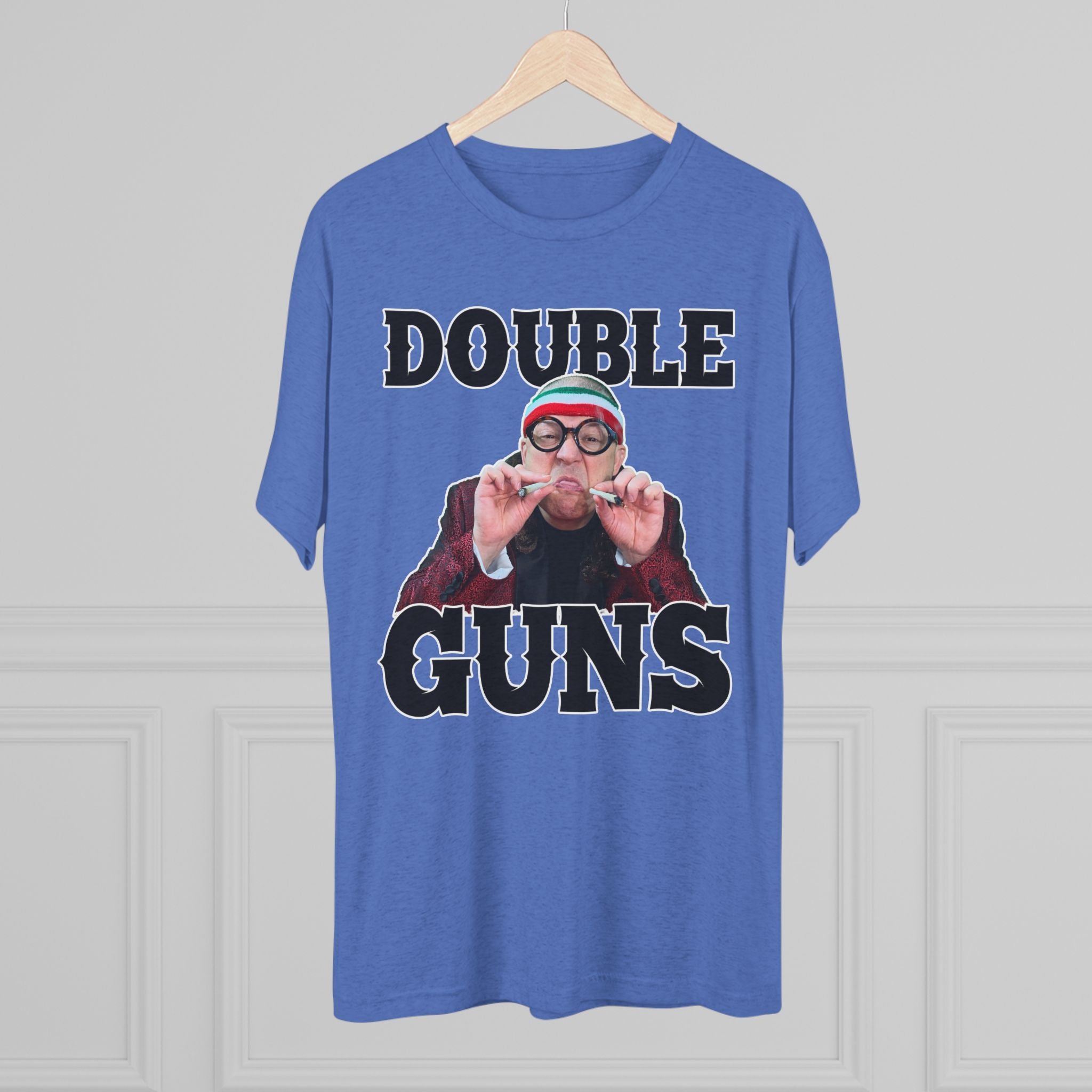 Double Guns Triblend Athletic Fit Shirt