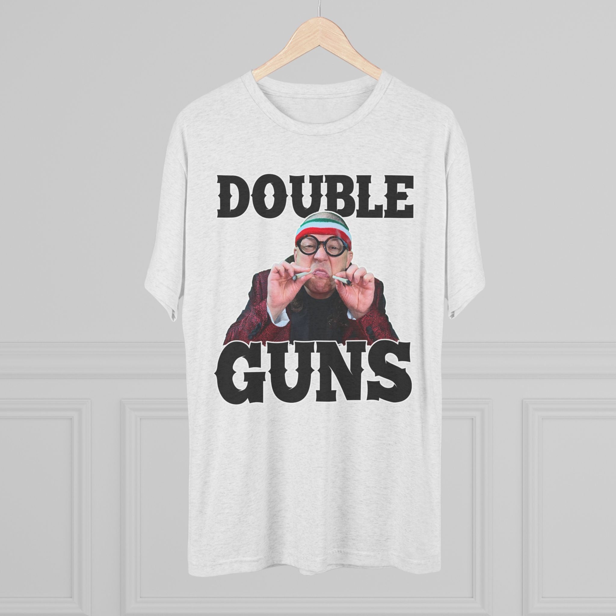 Double Guns Triblend Athletic Fit Shirt