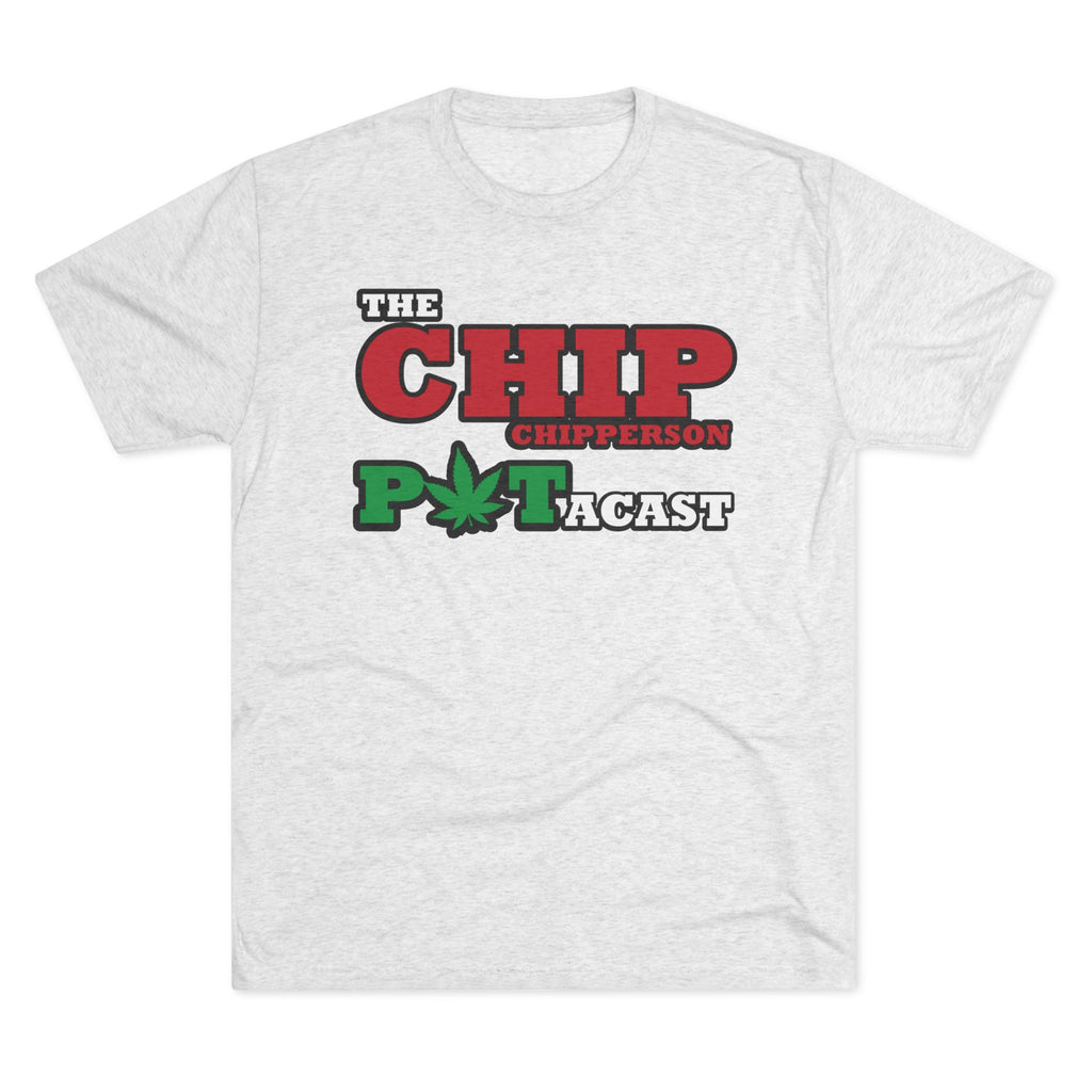 Chip Chipperson POTACAST Logo Triblend Athletic Fit Shirt