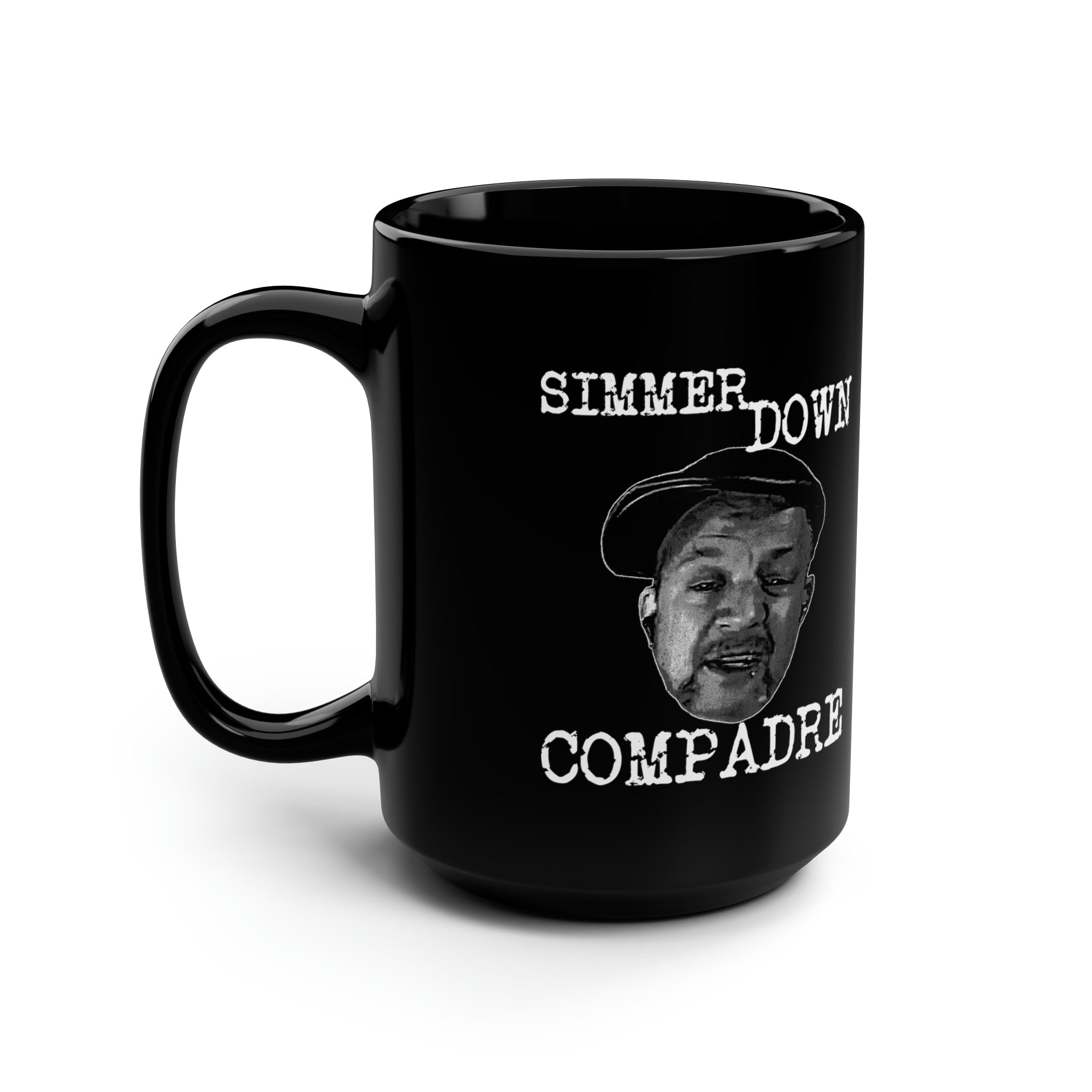 Simmer Down Compadre Doug Bell - Black 15oz Mug