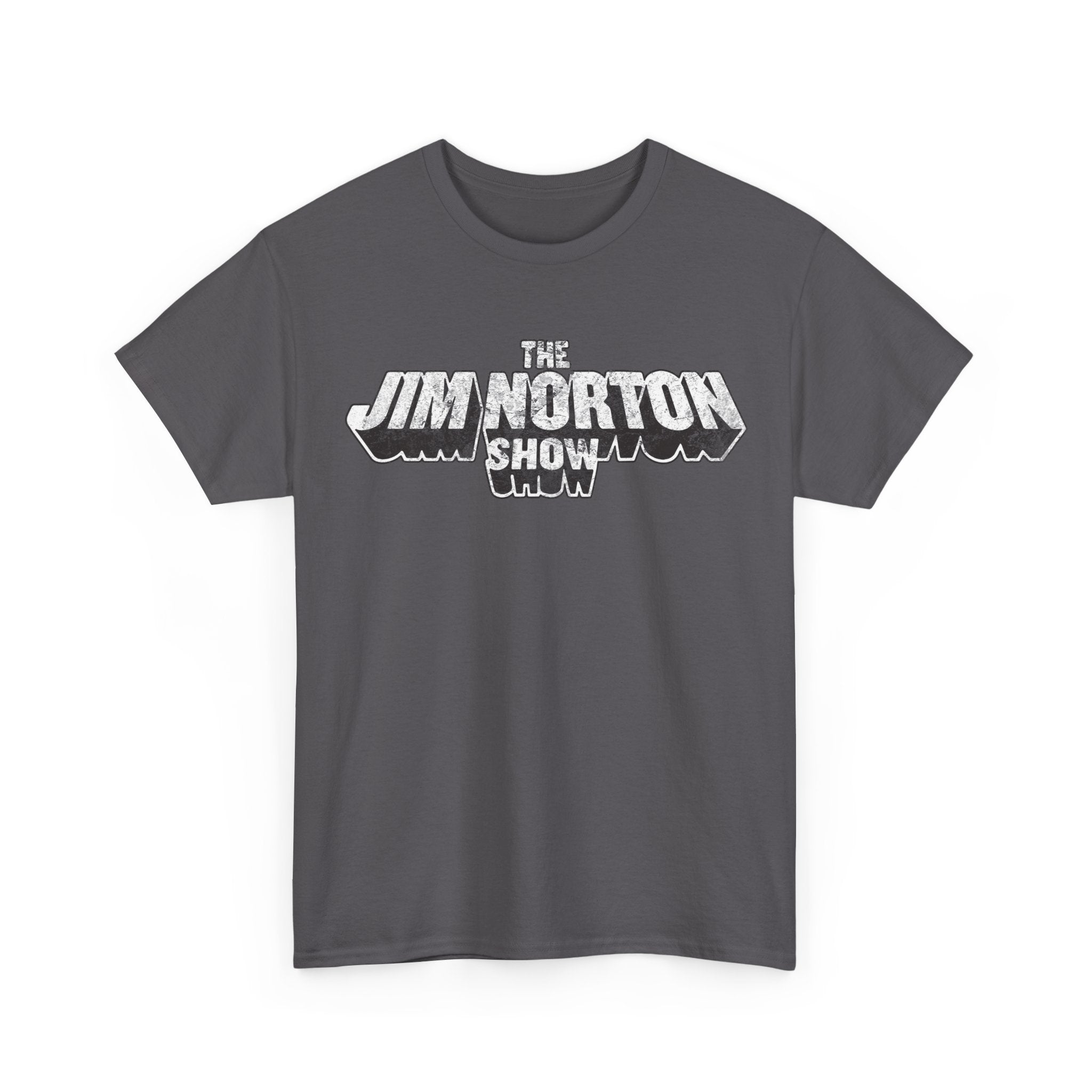 The Jim Norton Show Black White Logo Cotton Standard Fit Shirt