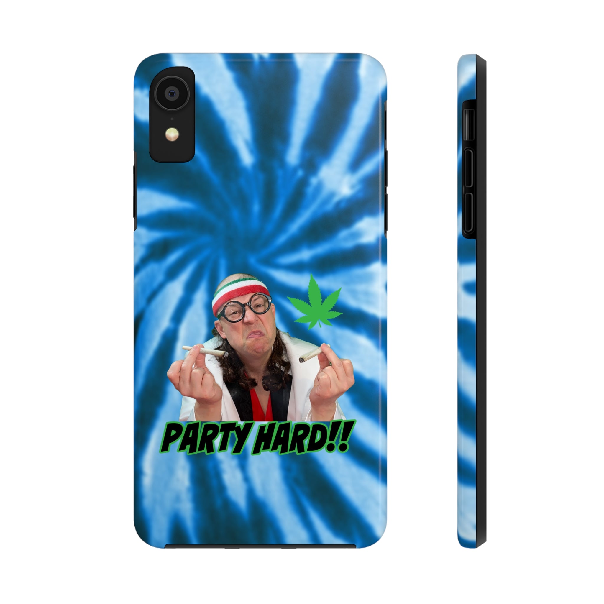 PARTY HARD TIE-DYE Tough Phone Cases