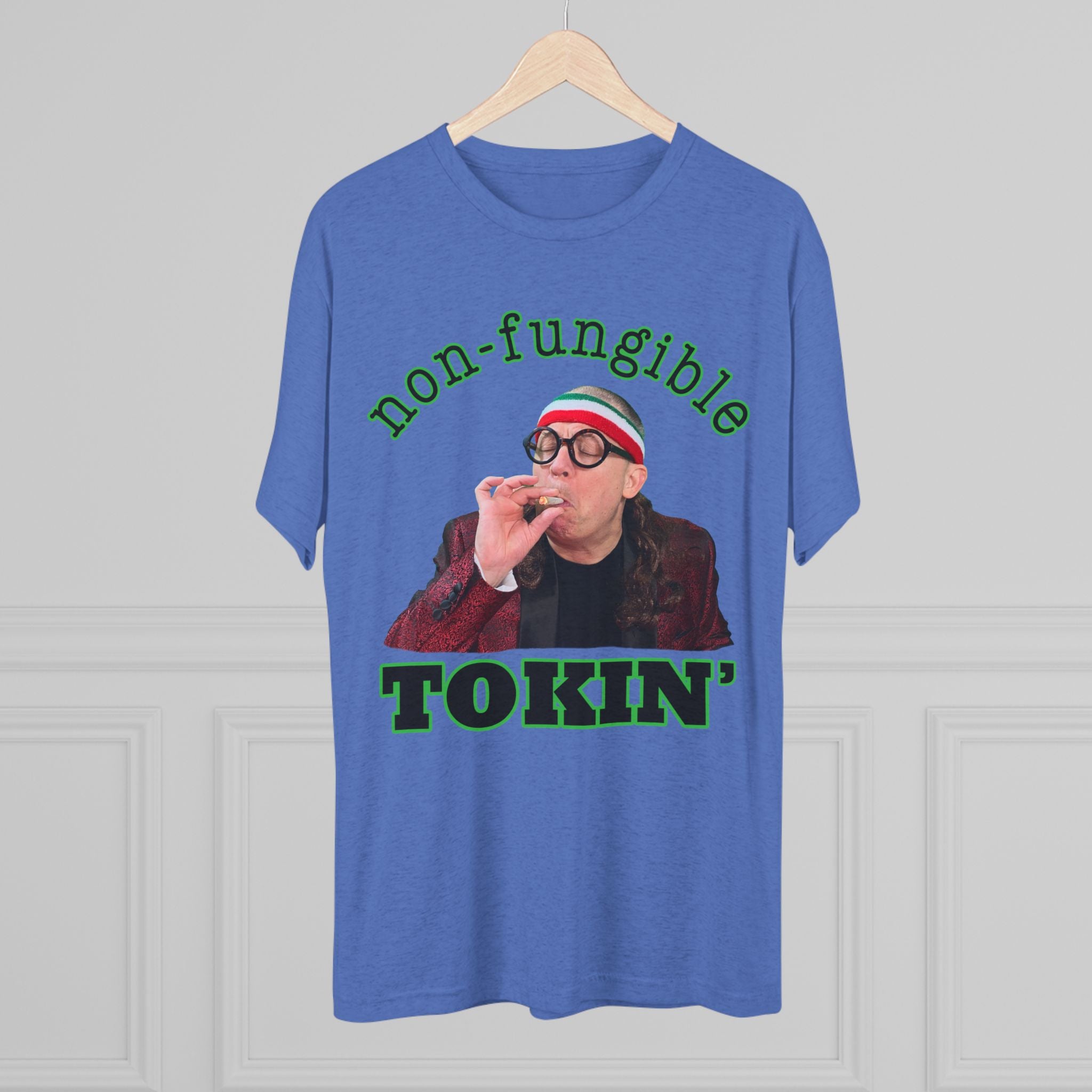 Non-Fungible Tokin' Chip Triblend Athletic Fit Shirt