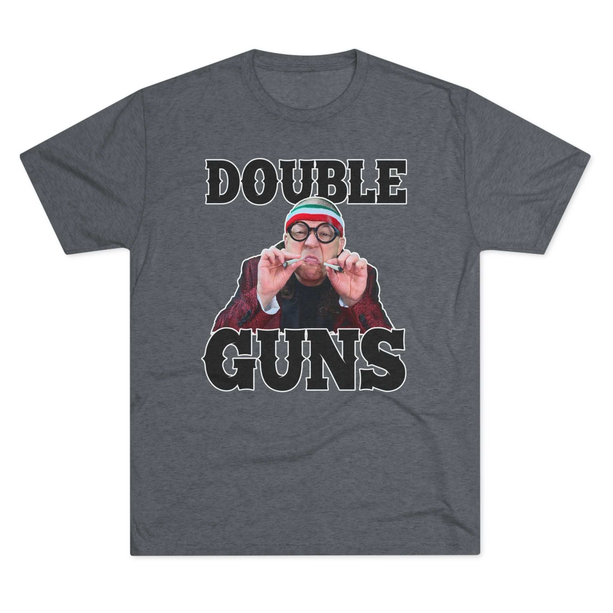 Double Guns Triblend Athletic Fit Shirt