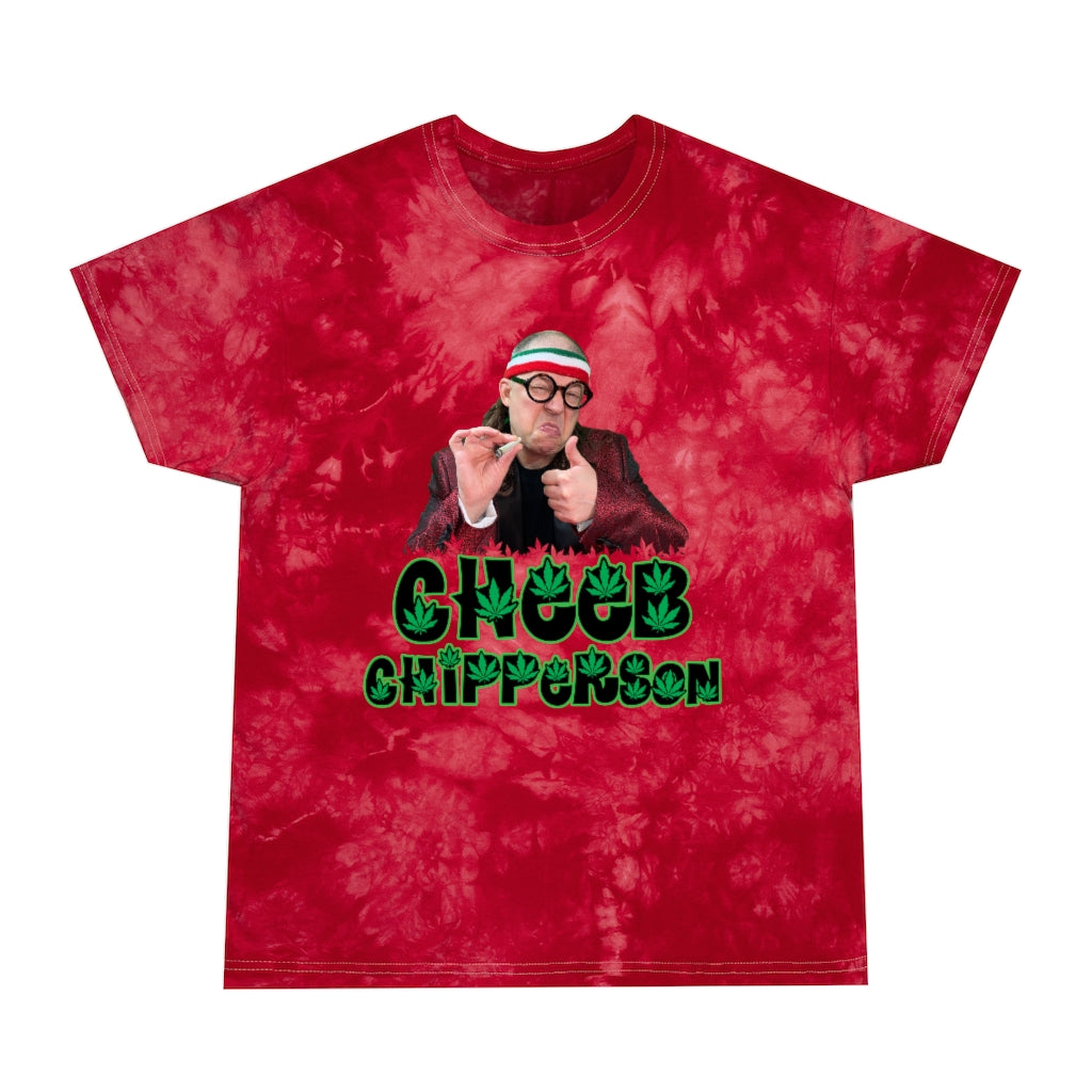 Cheeb Chipperson Tie-Dye Tee, Crystal